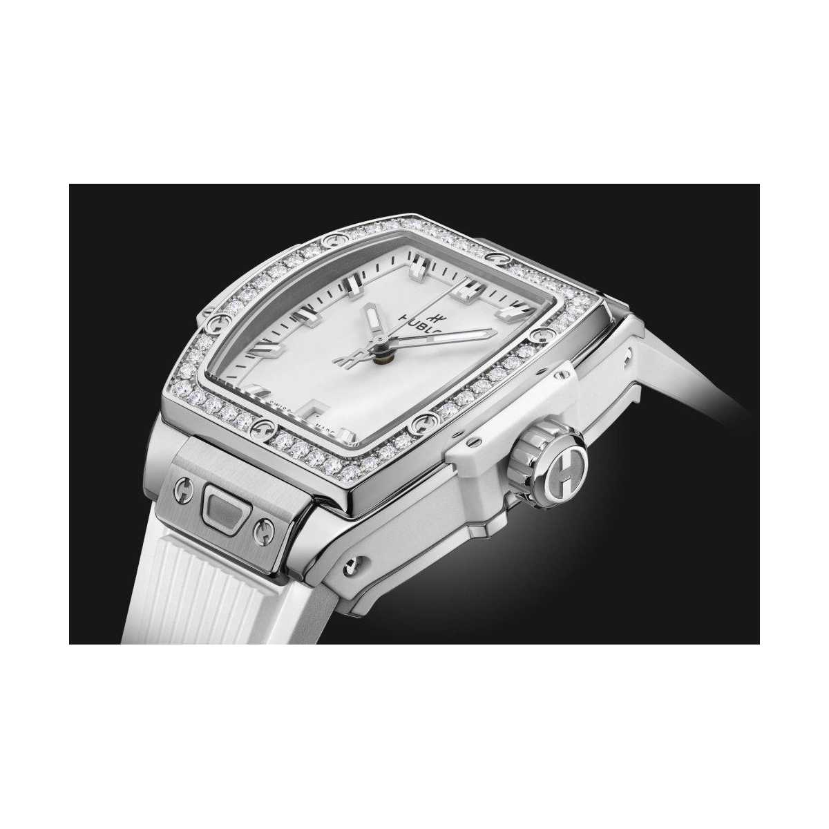 ZEGAREK HUBLOT SPIRIT OF BIG BANG STEEL WHITE DIAMONDS