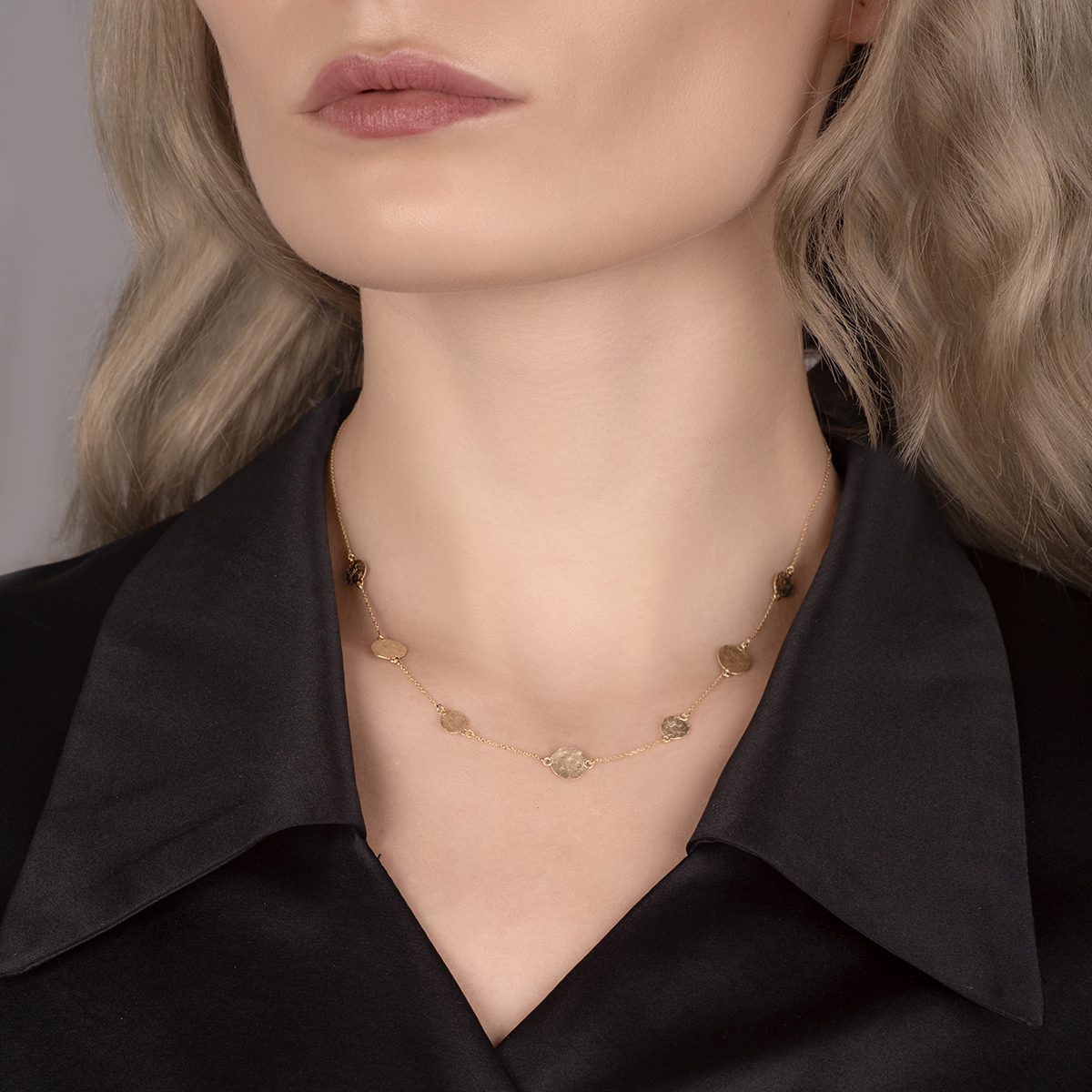 Naszyjnik złoty Etno