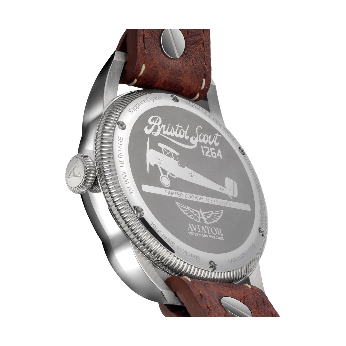 ZEGAREK AVIATOR BRISTOL SCOUT LIMITED EDITION
