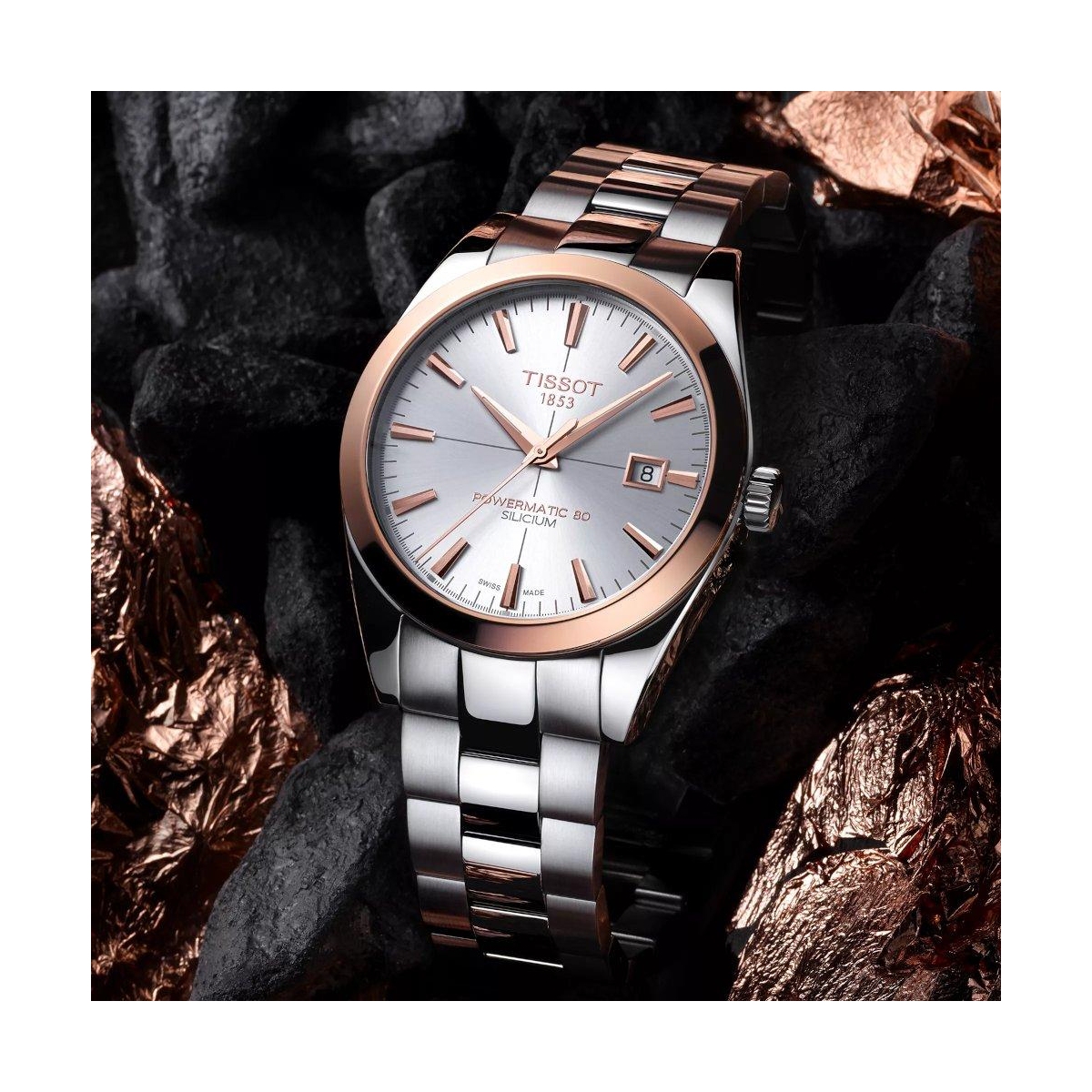 TISSOT GENTLEMAN GOLD BEZEL 40MM