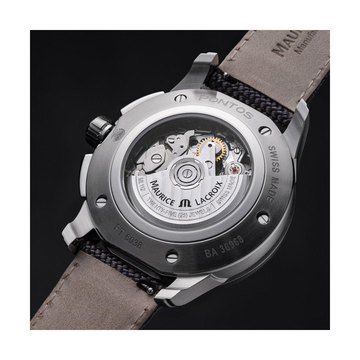 ZEGAREK MAURICE LACROIX PONTOS S AUTOMATIC CHRONOGRAPH