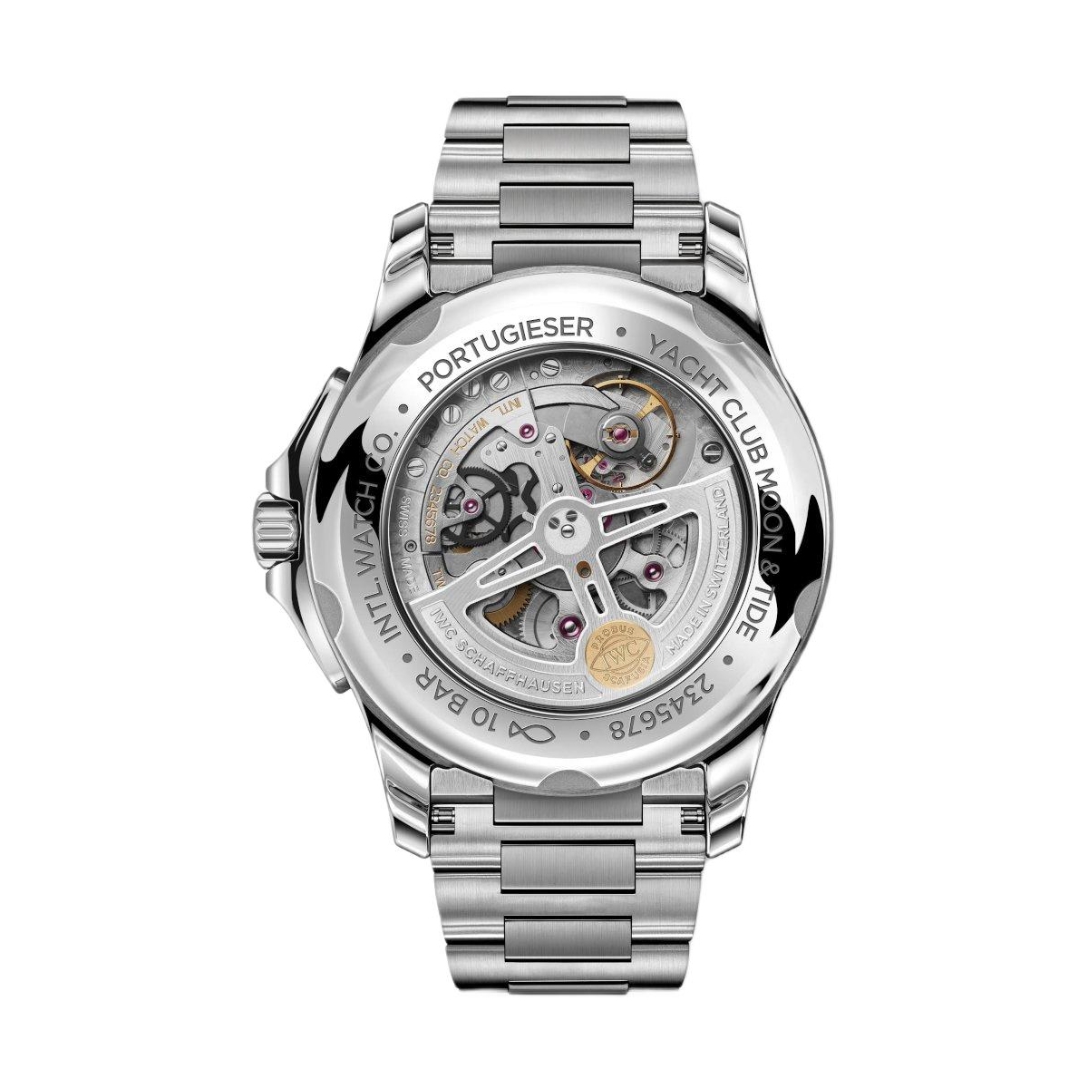 ZEGAREK IWC SCHAFFHAUSEN PORTUGIESER YACHT CLUB MOON & TIDE