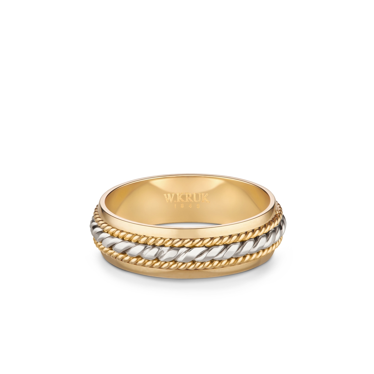 Obrączka złota LIRICA