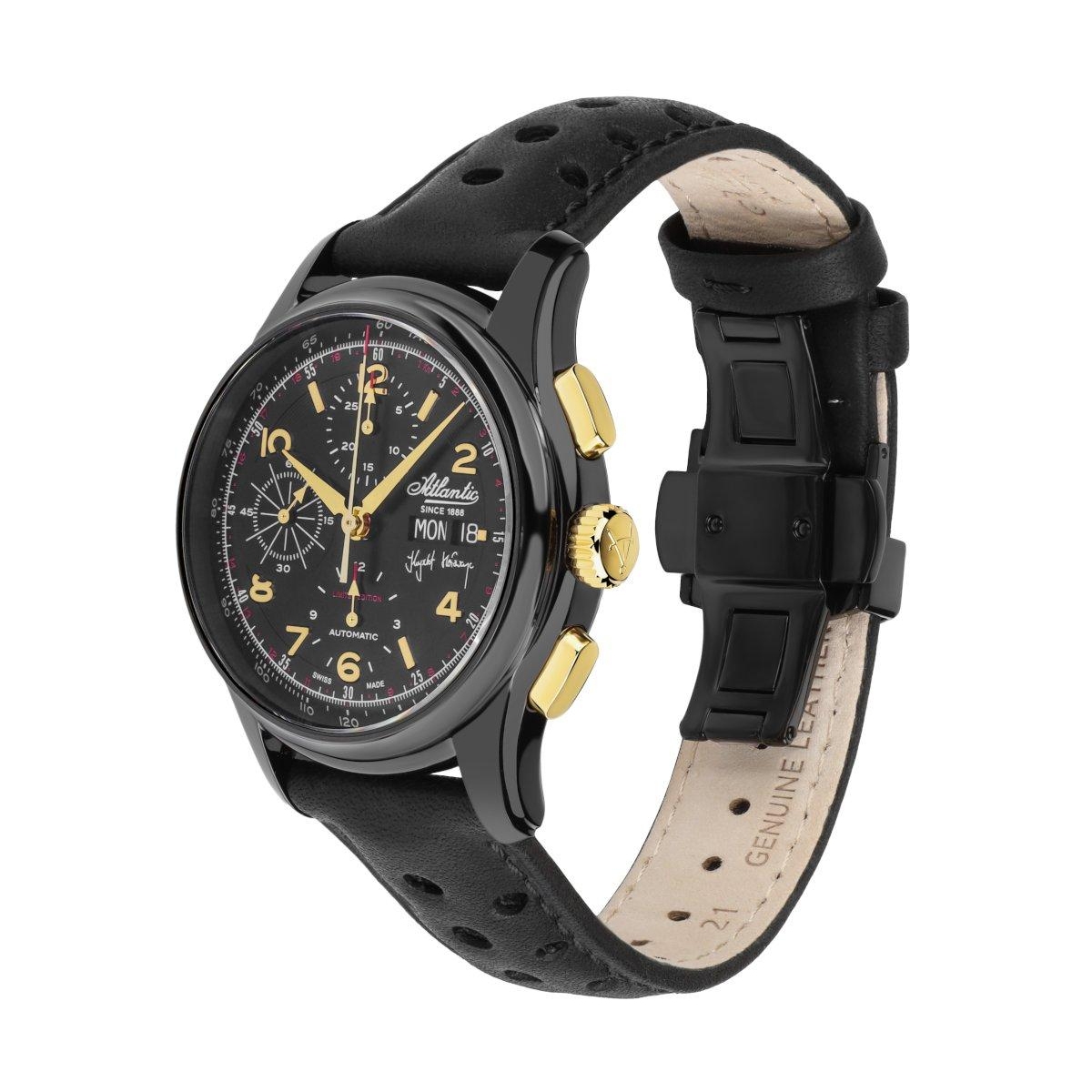 ZEGAREK ATLANTIC WORLDMASTER PRESTIGE KRZYSZTOF HOŁOWCZYC LIMITED EDITION