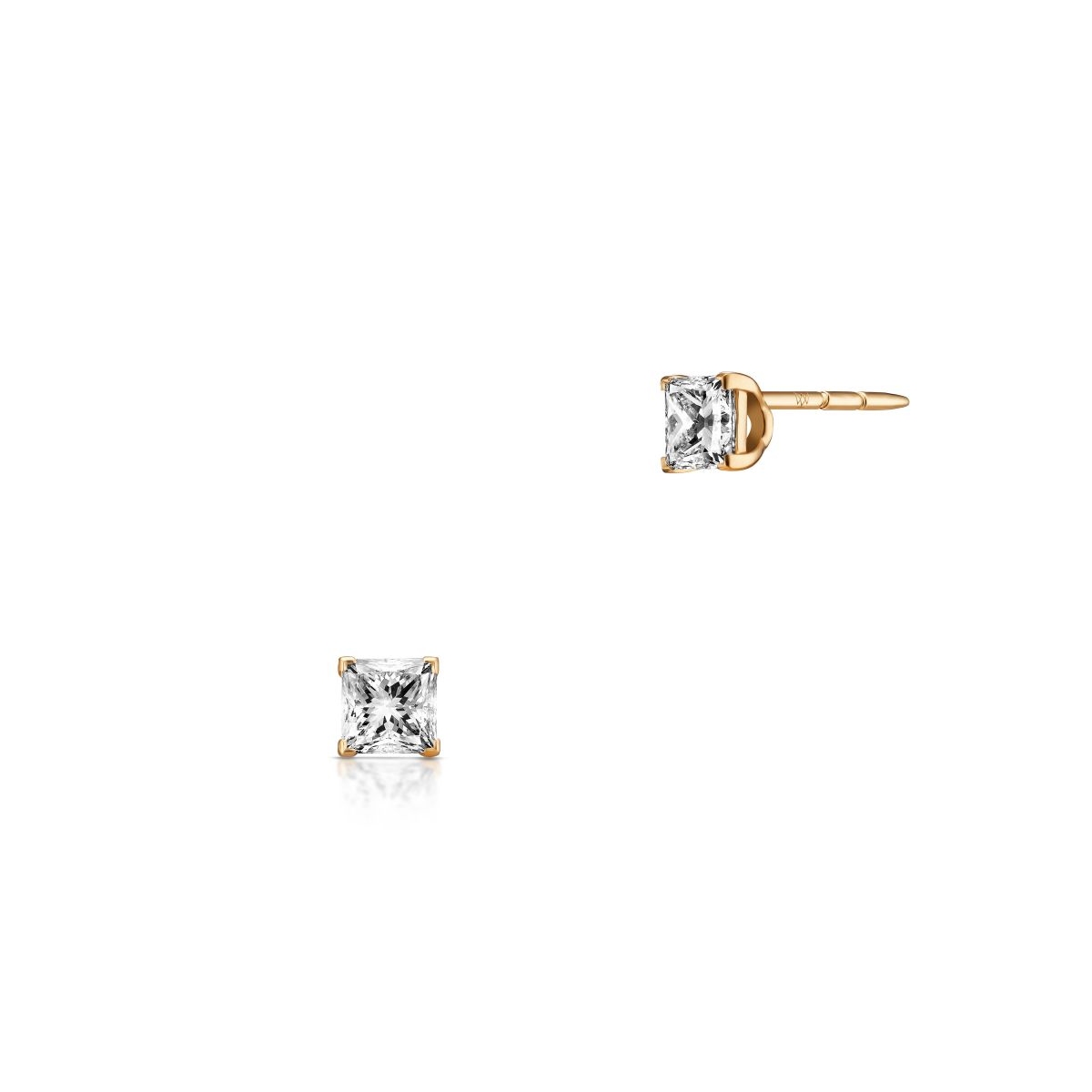 Kolczyki złote Niezwykły