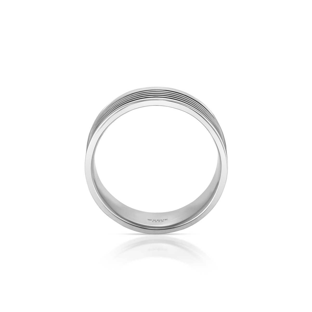 Pierścionek srebrny męski Longplay