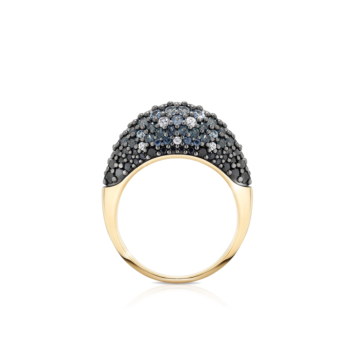 Pierścionek złoty Lunapark