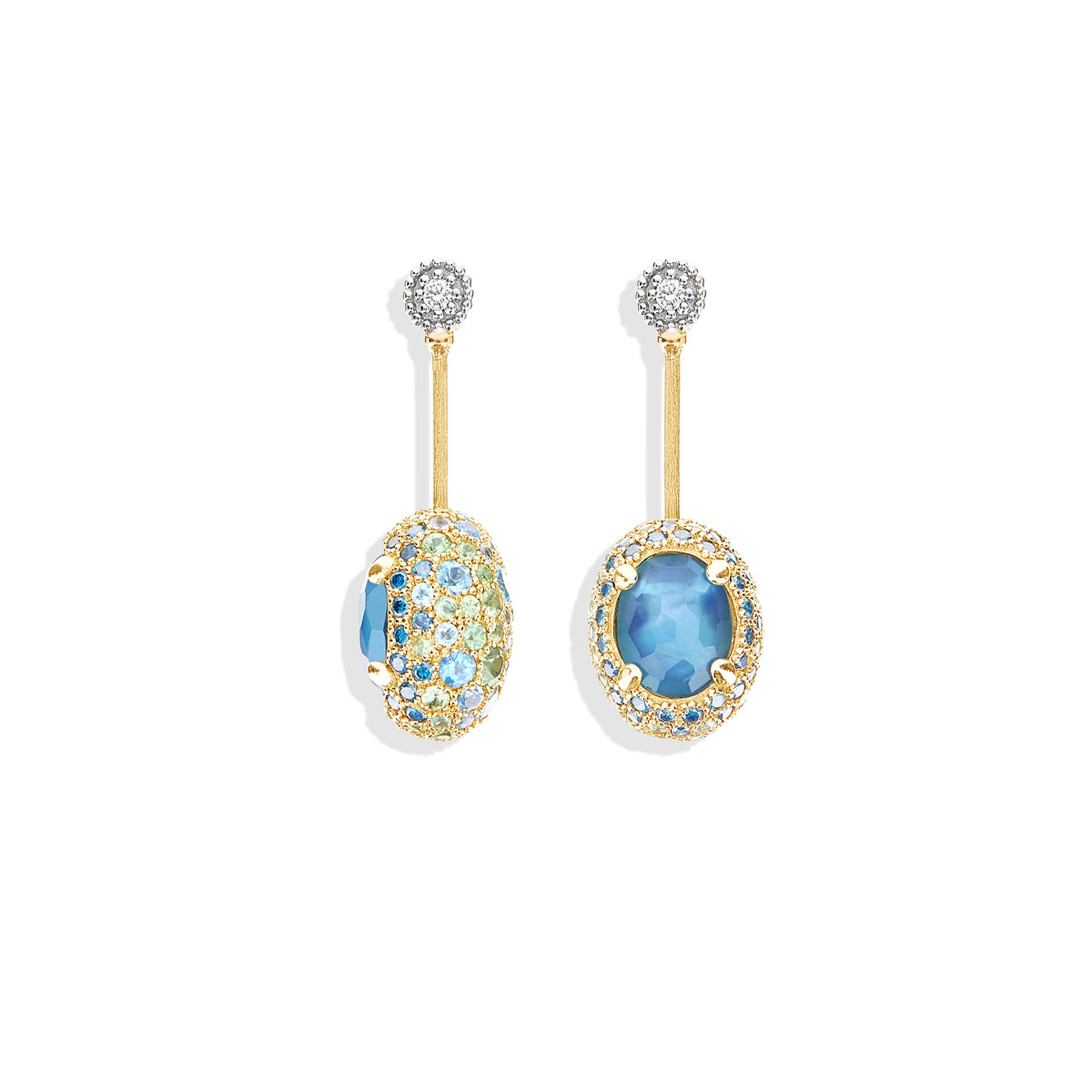 Kolczyki złote Nanis