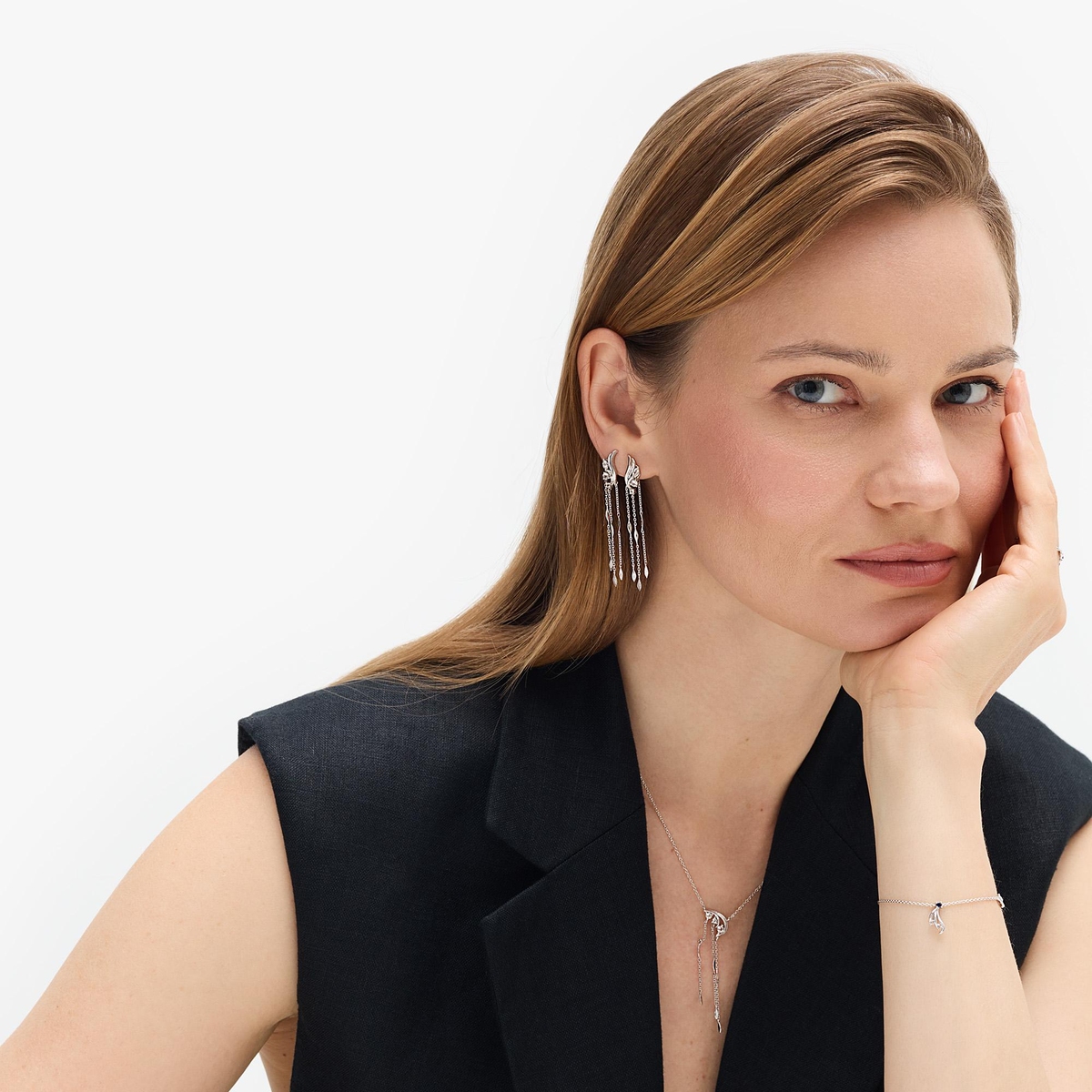 Naszyjnik złoty Follow