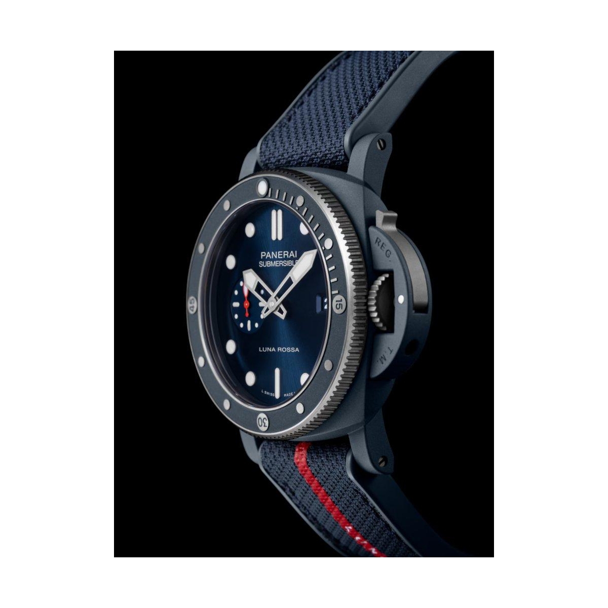 ZEGAREK PANERAI SUBMERSIBLE LUNA ROSSA