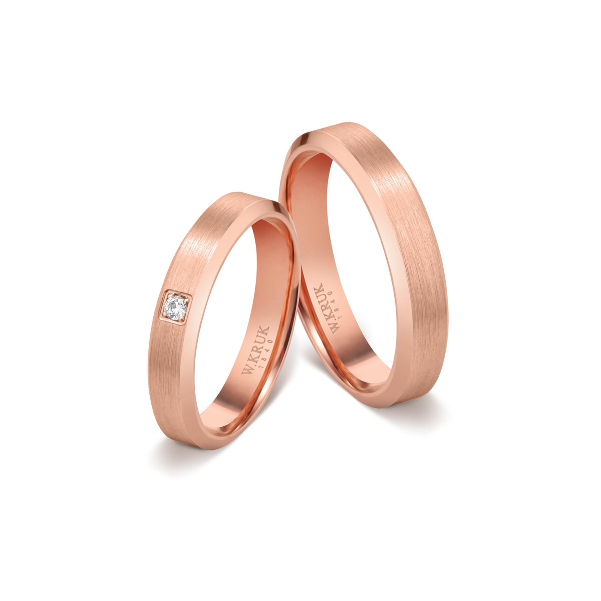 Obrączka złota CHAMONIX