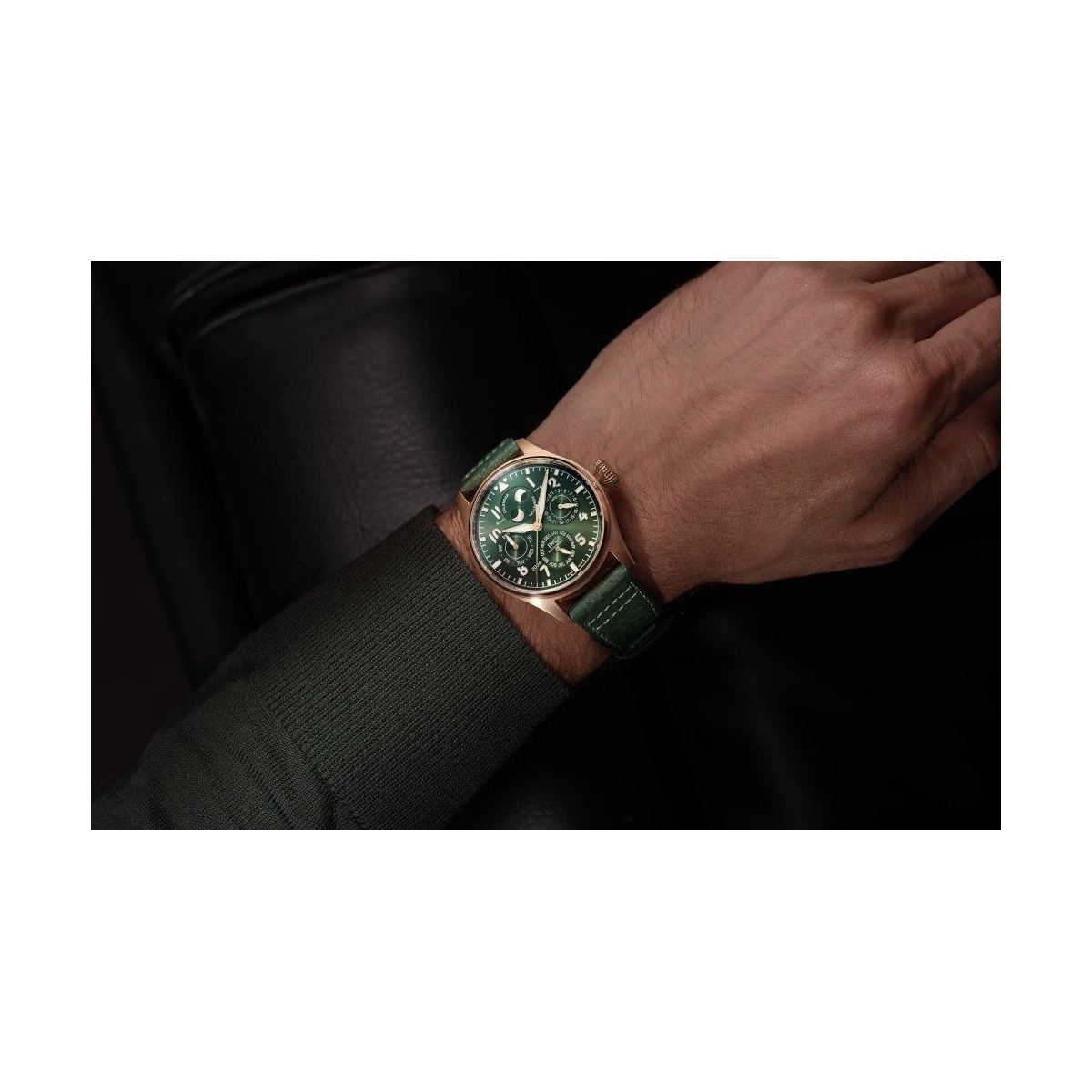 ZEGAREK IWC SCHAFFHAUSEN BIG PILOT'S PERPETUAL CALENDAR PROSET