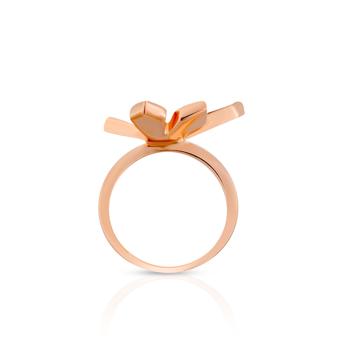 Pierścionek różowe złoto Enrico Capra