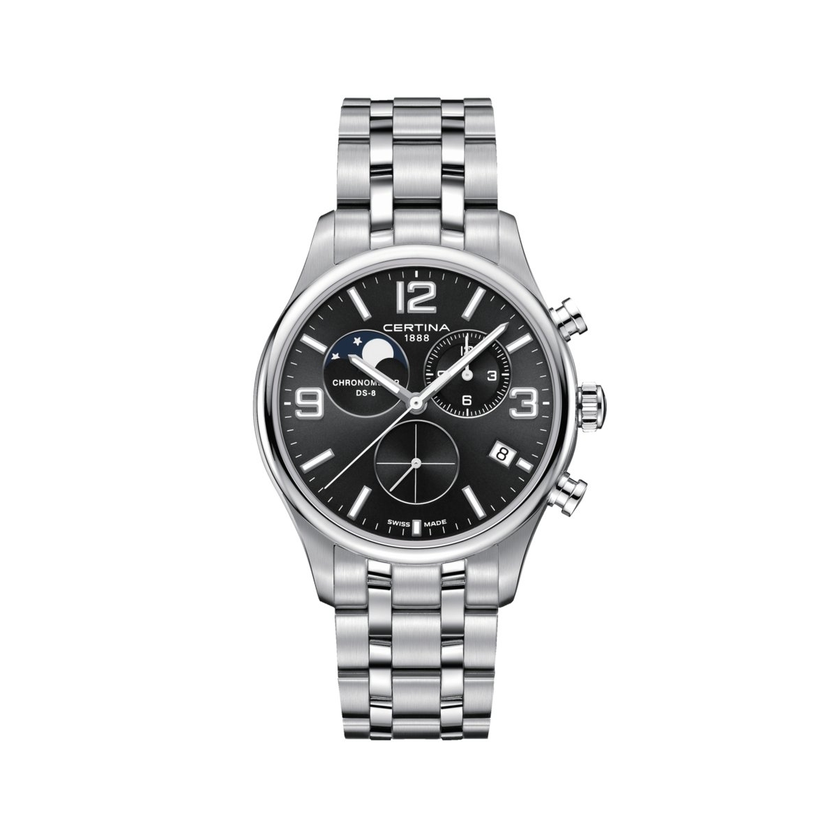 ZEGAREK CERTINA DS-8 CHRONOGRAPH MOON PHASE