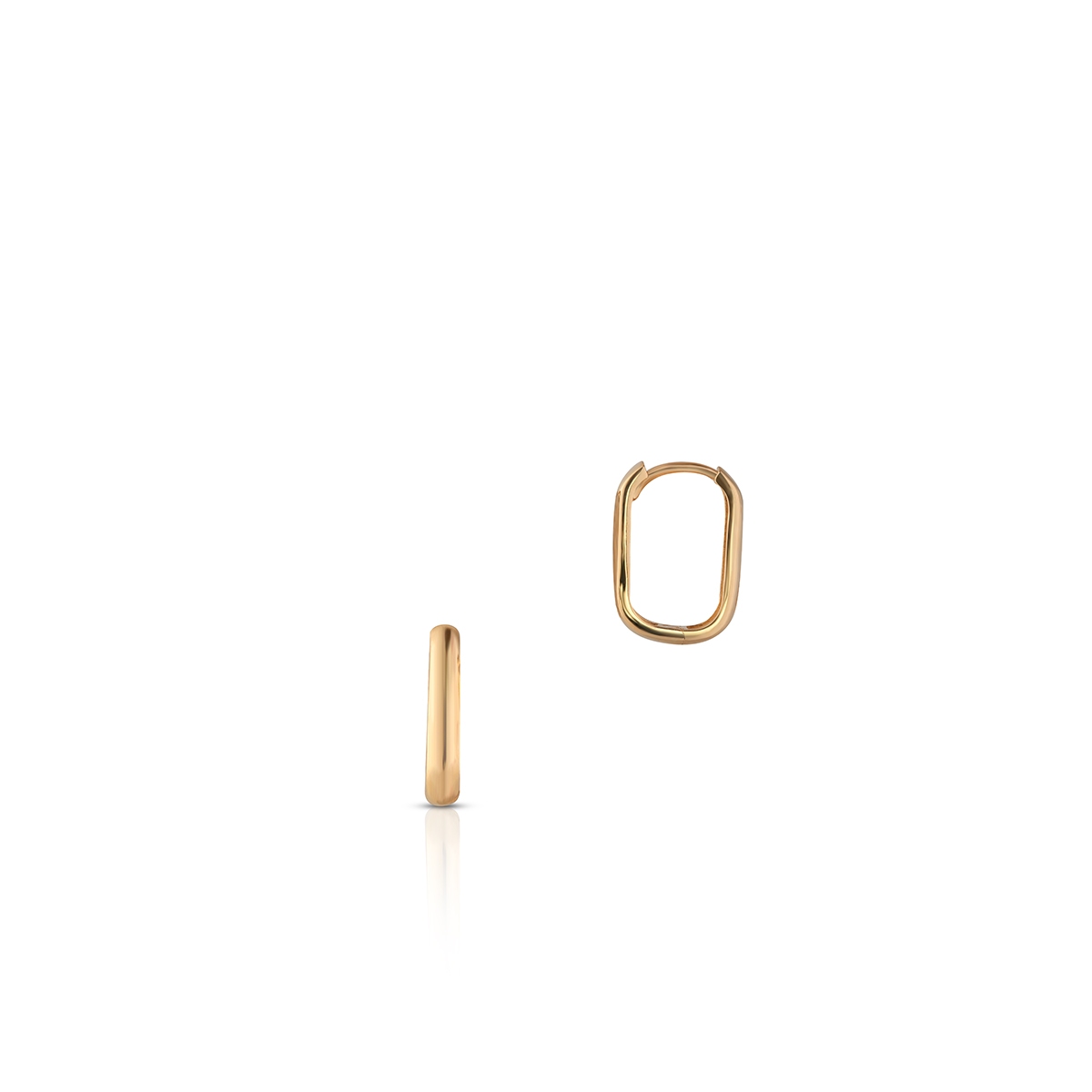 Kolczyki złote koła