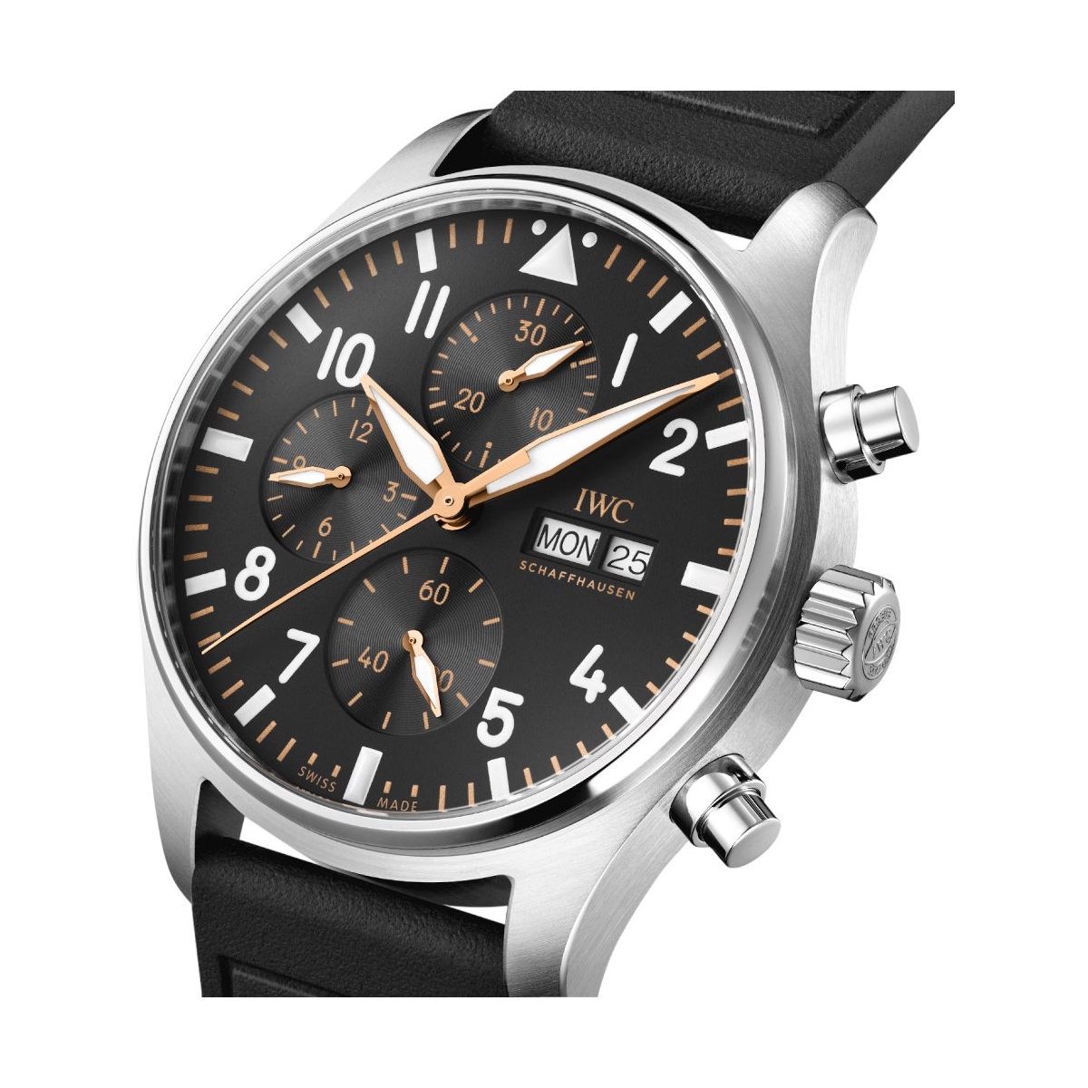 ZEGAREK IWC SCHAFFHAUSEN PILOT''S CHRONOGRAPH APXGP