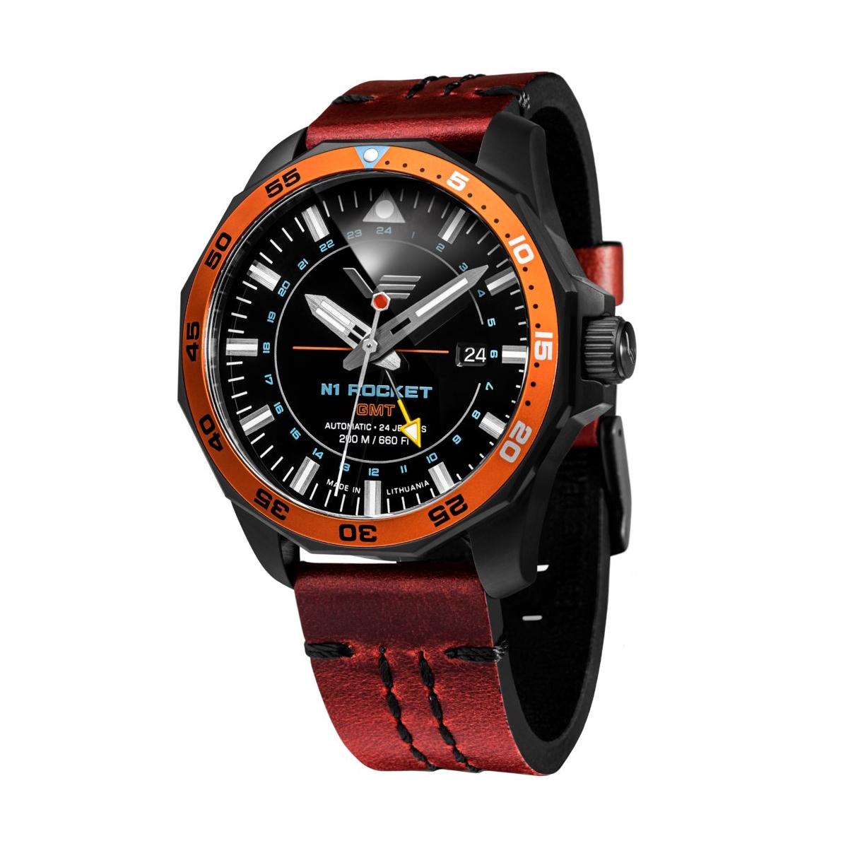 ZEGAREK VOSTOK EUROPE ROCKET N-1 AUTOMATIC GMT