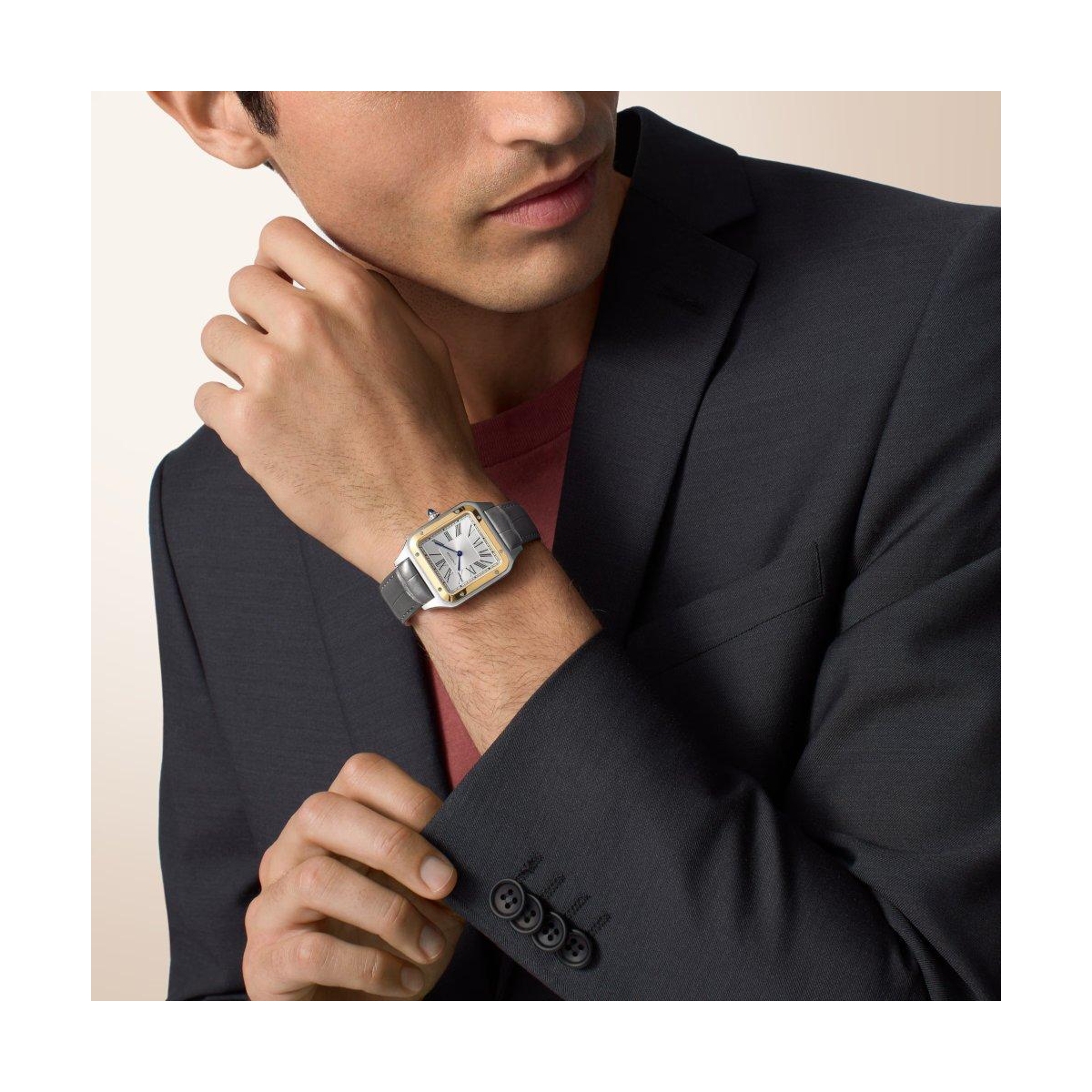 ZEGAREK CARTIER SANTOS-DUMONT L