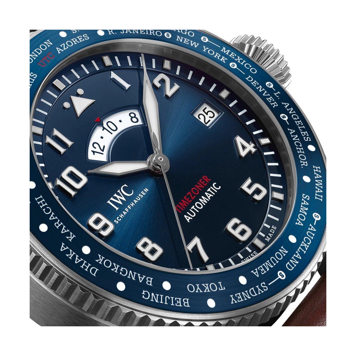 ZEGAREK IWC SCHAFFHAUSEN PILOT'S TIMEZONER LE PETIT PRINCE