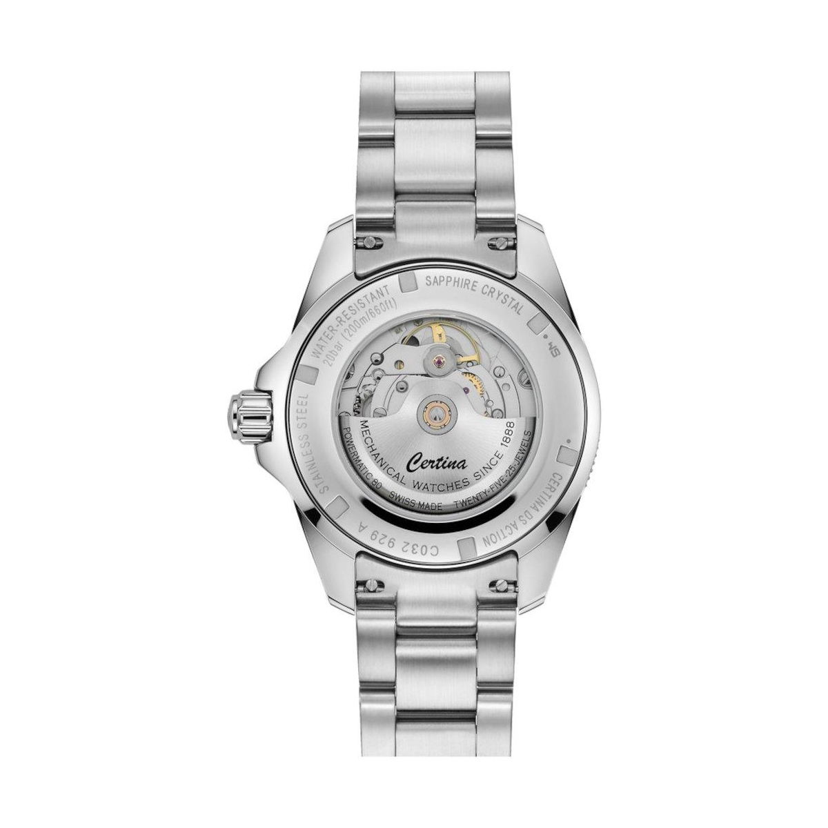 ZEGAREK CERTINA DS ACTION GMT POWERMATIC 80