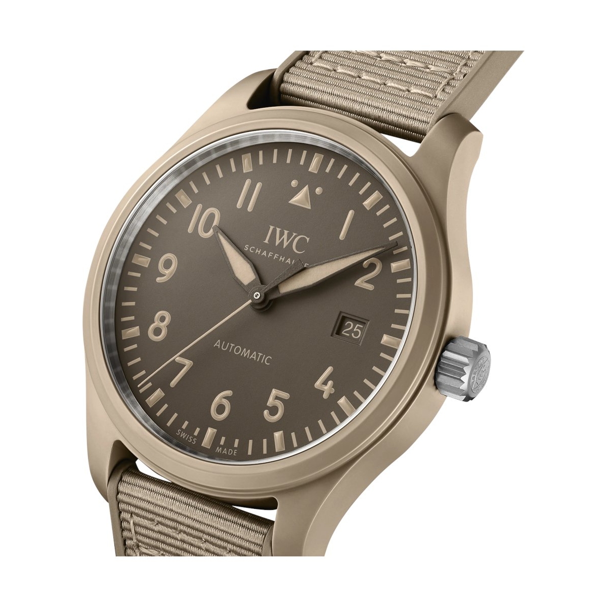 ZEGAREK IWC SCHAFFHAUSEN PILOT''S AUTOMATIC TOP GUN MOJAVE DESERT