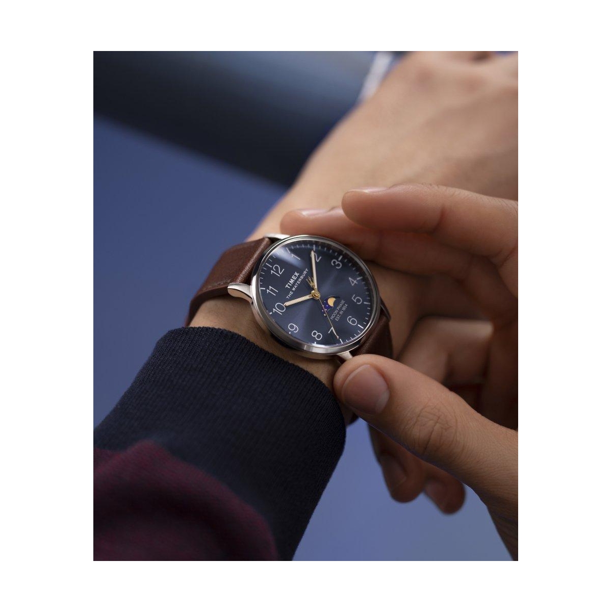 ZEGAREK TIMEX WATERBURY CLASSIC MOON PHASE