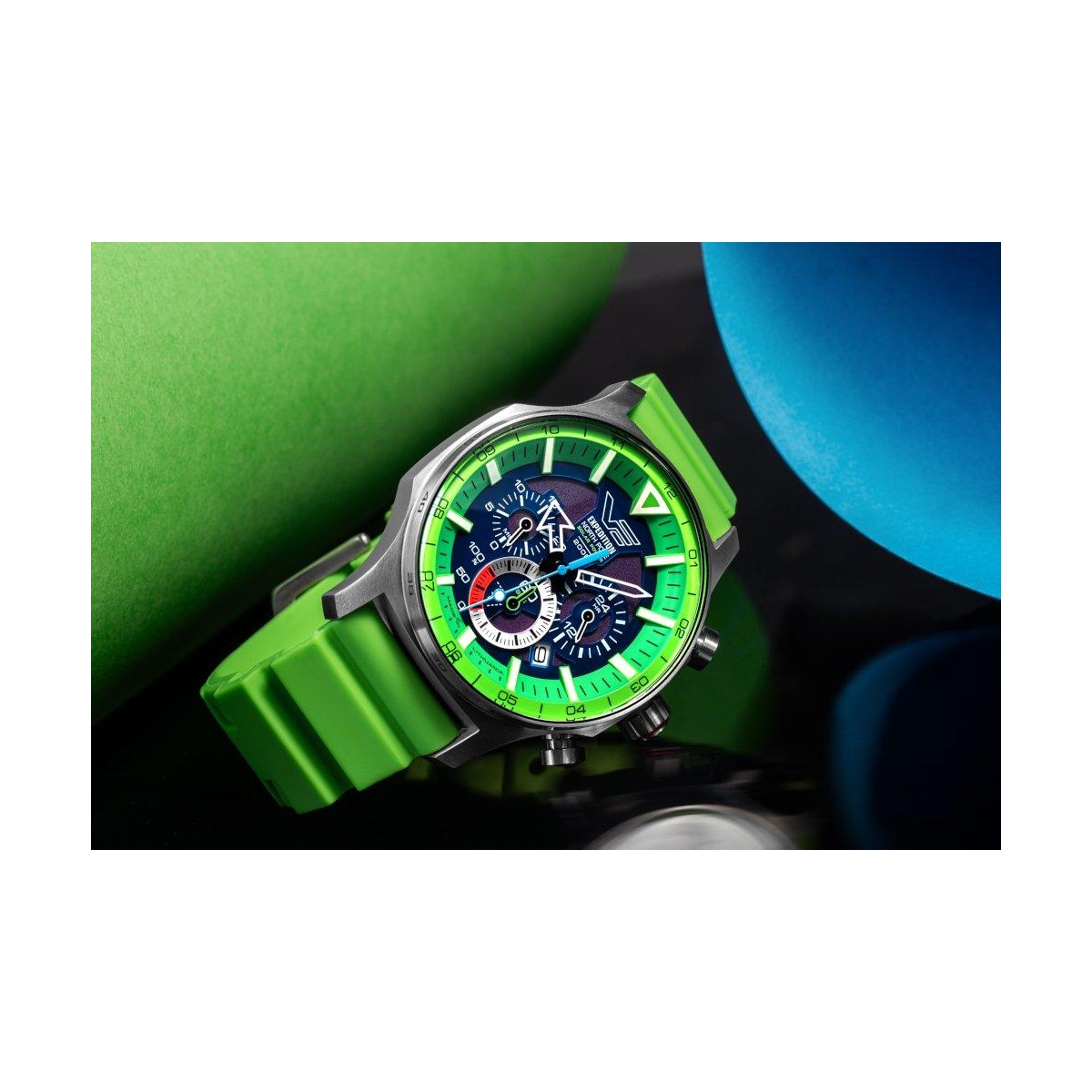 ZEGAREK VOSTOK EUROPE EXPEDITION NORTH POLE 1 POLAR SPRUCE SOLAR