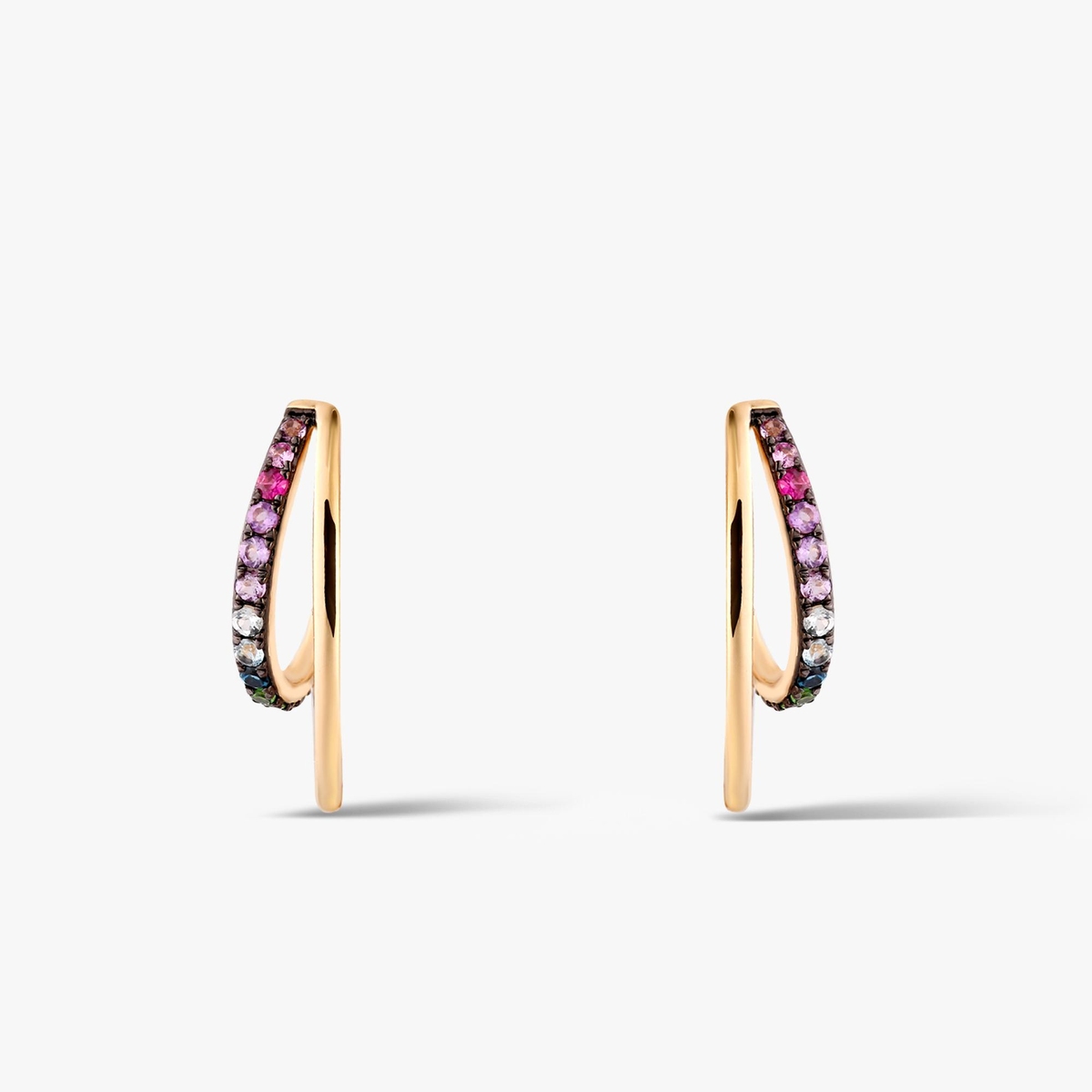 Kolczyki złote Preludium Paradise Birds