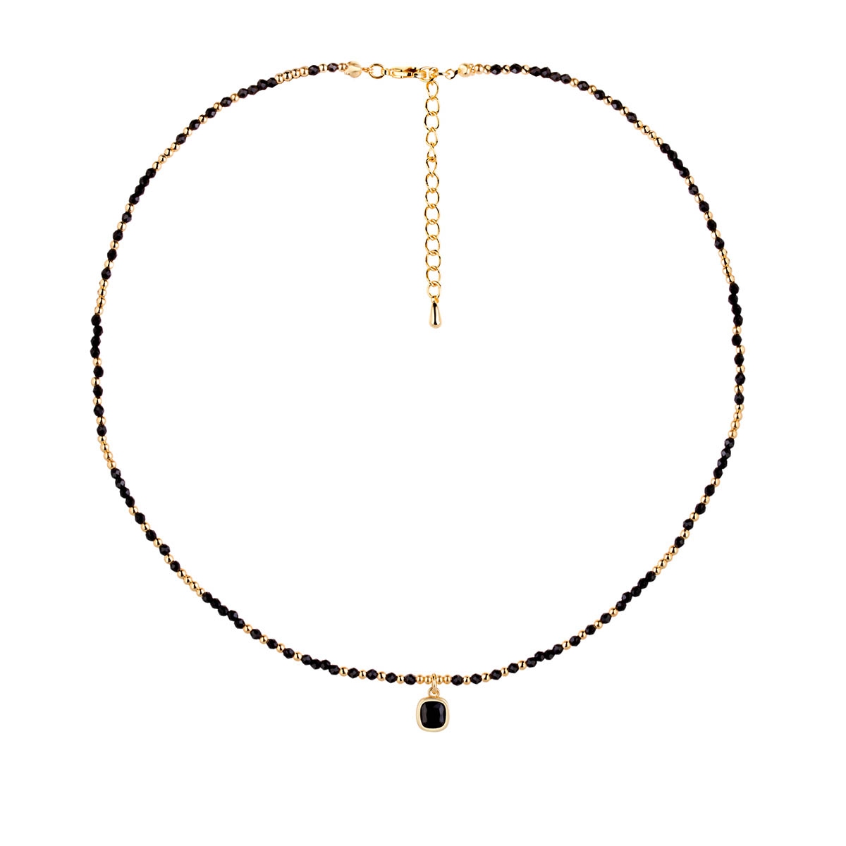 Naszyjnik pozłacany ze spinelami Picky Pica