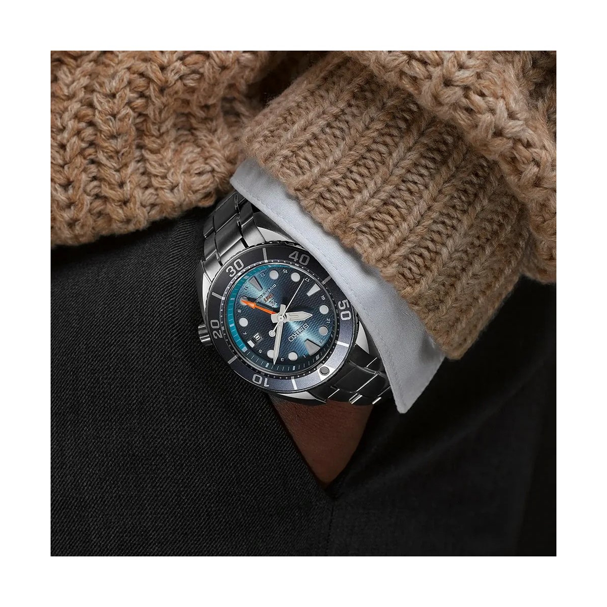 ZEGAREK SEIKO PROSPEX SEA SOLAR GMT