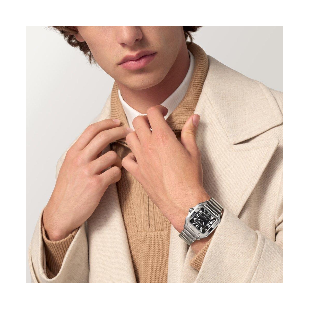 ZEGAREK CARTIER SANTOS DE CARTIER L