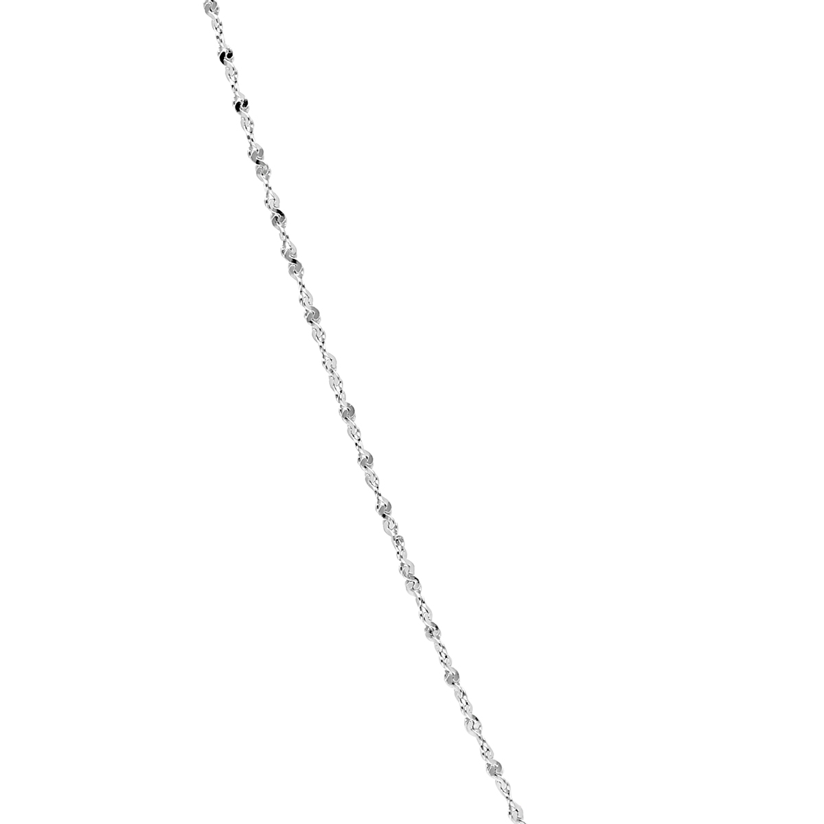 Łańcuszek srebrny singapur