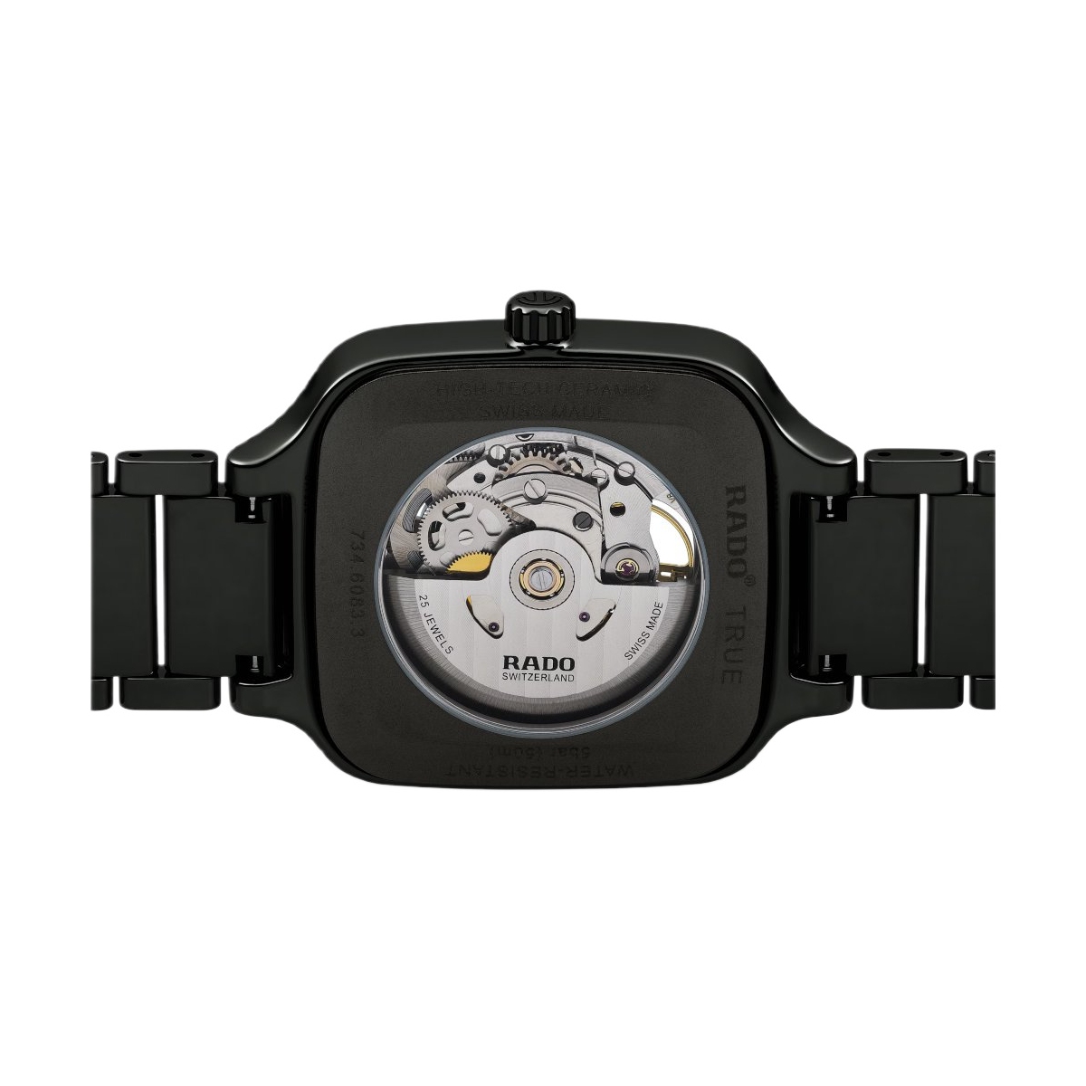 ZEGAREK RADO TRUE SQUARE AUTOMATIC OPEN HEART