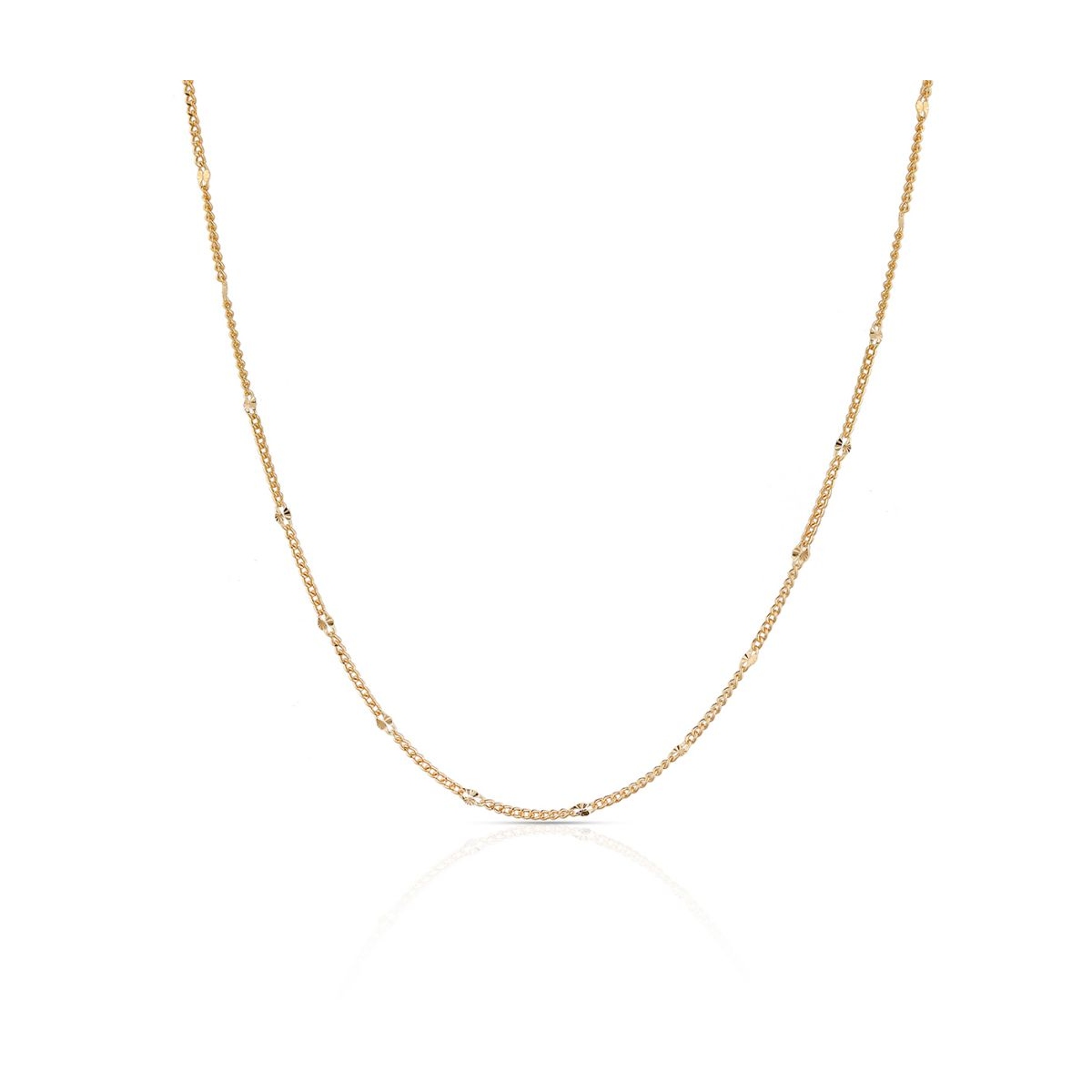 Łańcuszek złoty fantazyjny