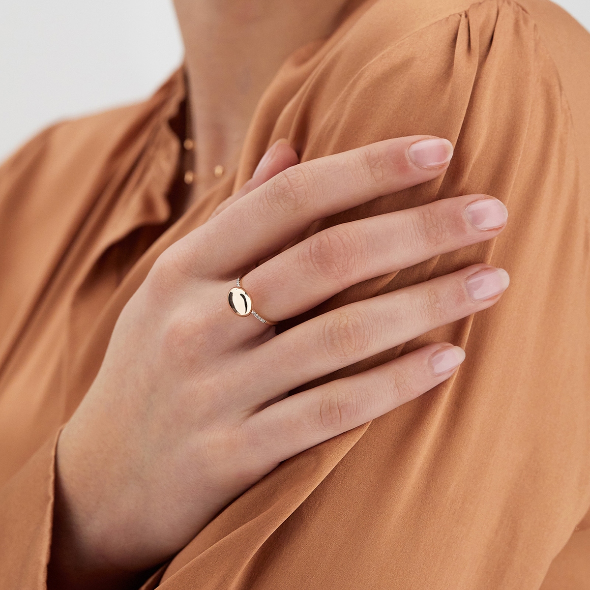 Pierścionek złoty NANIS