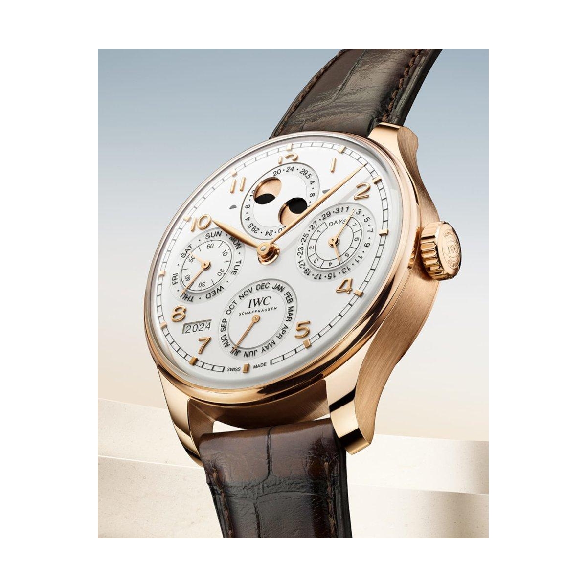 ZEGAREK IWC SCHAFFHAUSEN PORTUGIESER PERPETUAL CALENDAR 44