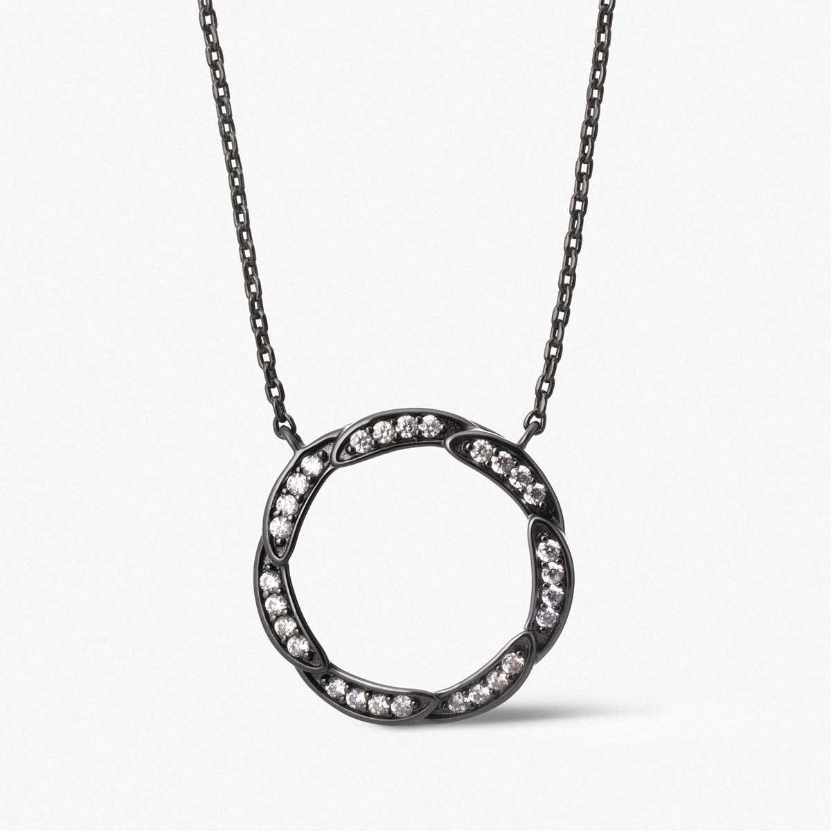 Naszyjnik srebrny Meteory