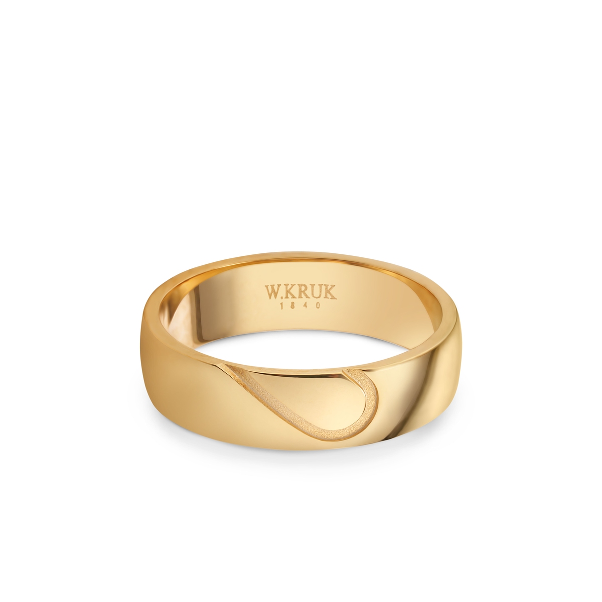 Obrączka złota PECTORA męska