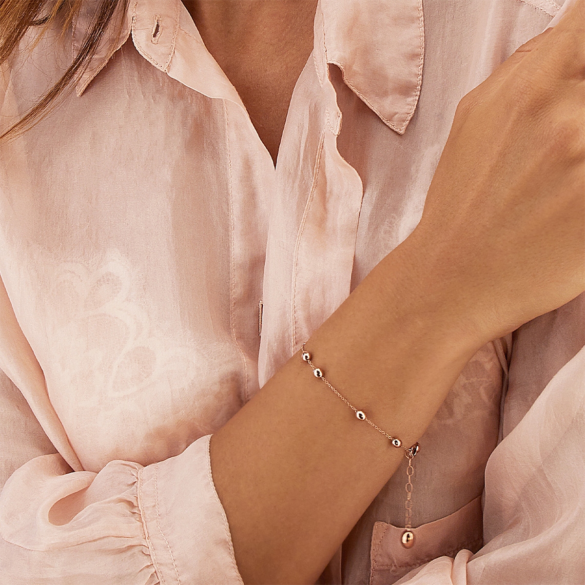 Bransoleta złota NANIS