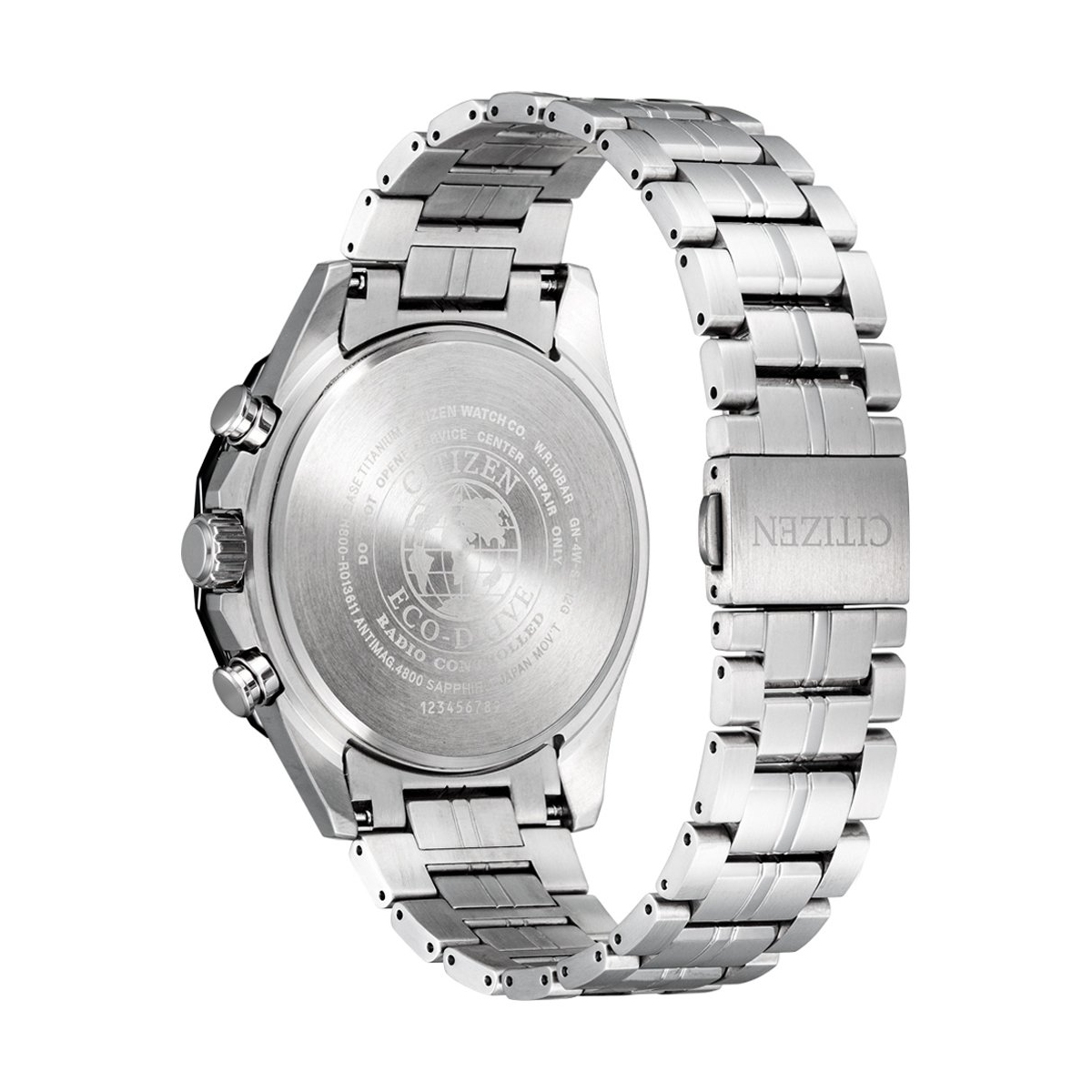 ZEGAREK CITIZEN RADIO CONTROLLED SUPER TITANIUM CHRONOGRAPH