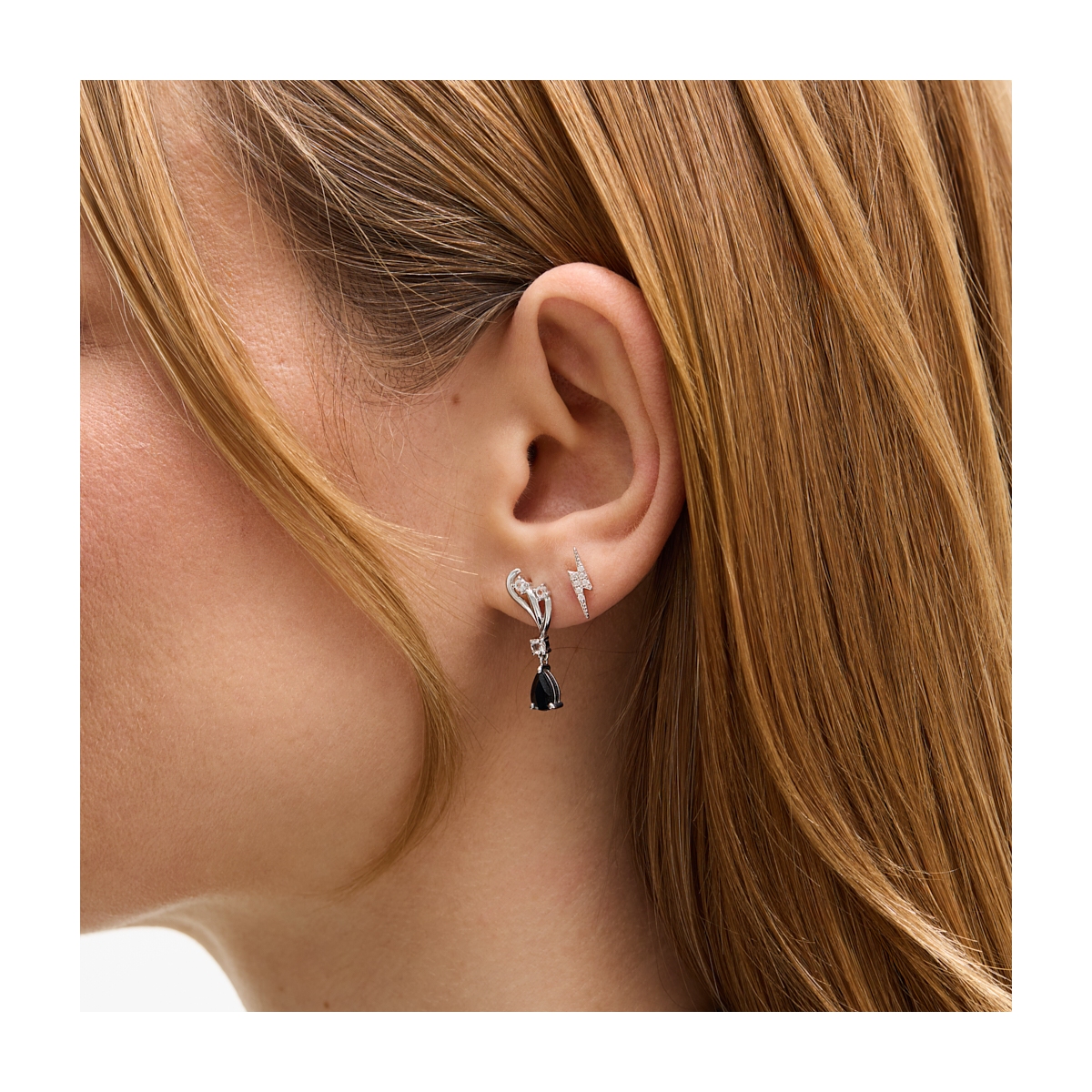 Kolczyki złote Follow