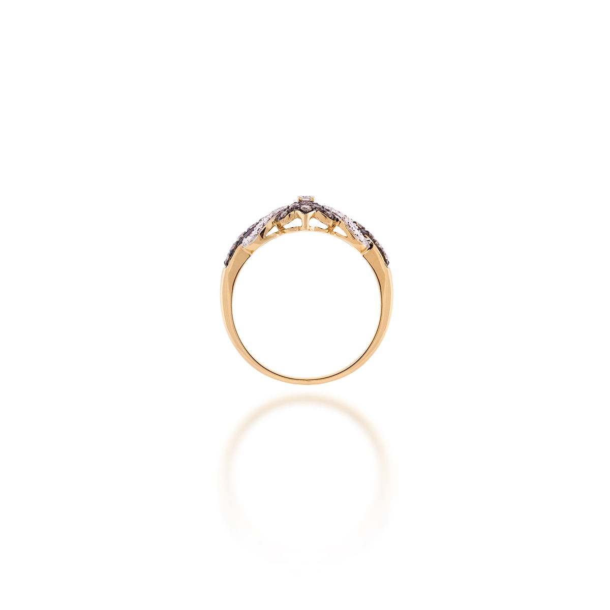 Pierścionek złoty Anna Karenina