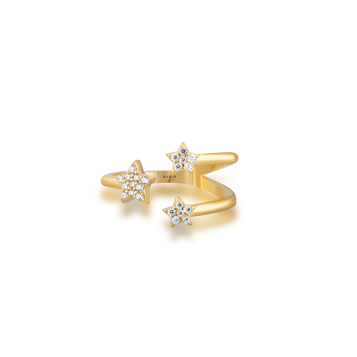 Pierścionek srebrny Little Star