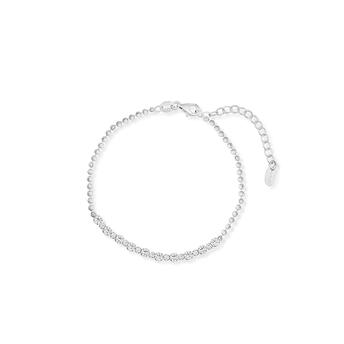 Bransoleta srebrna W.KRUK