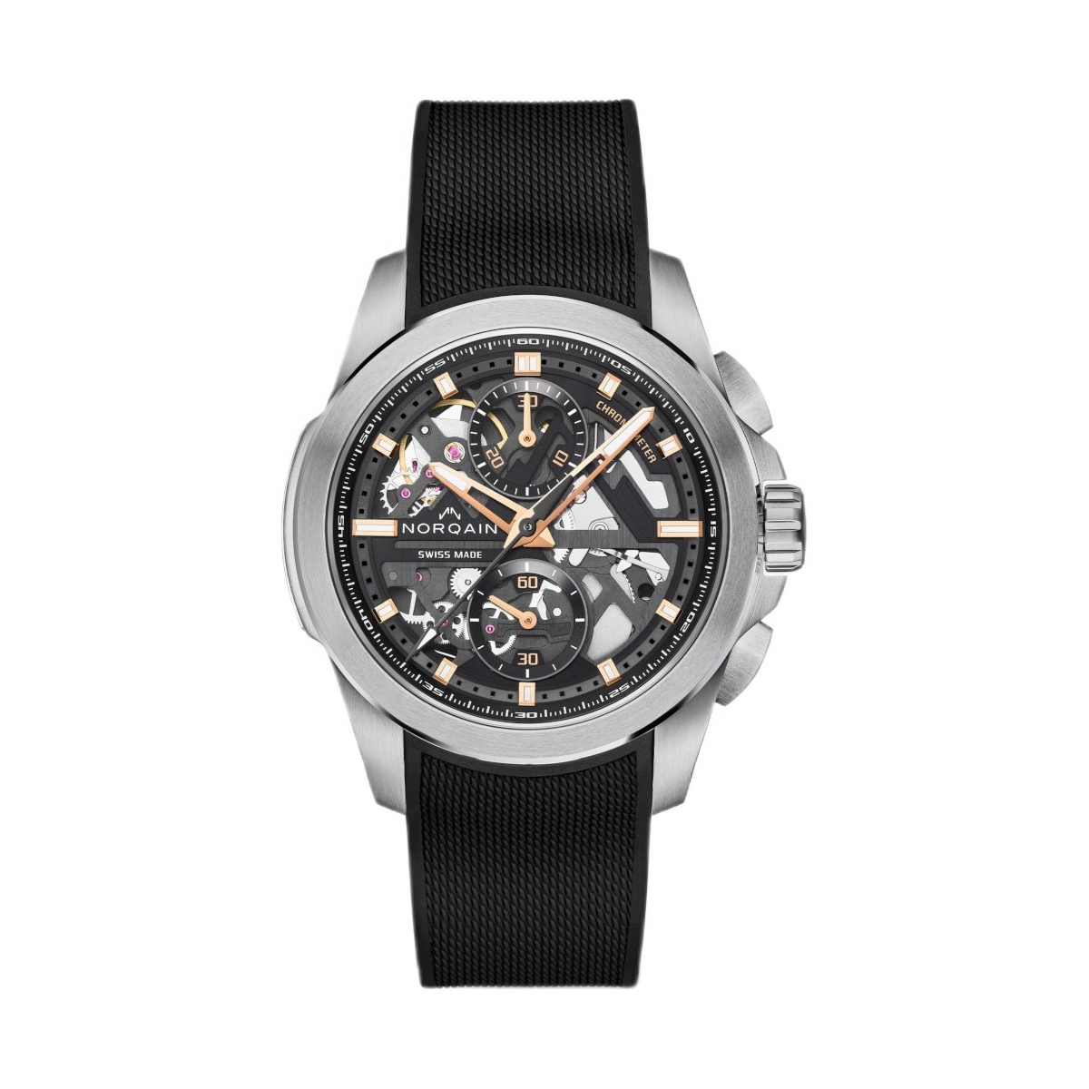 ZEGAREK NORQAIN INDEPENDENCE SKELETON CHRONOGRAPH