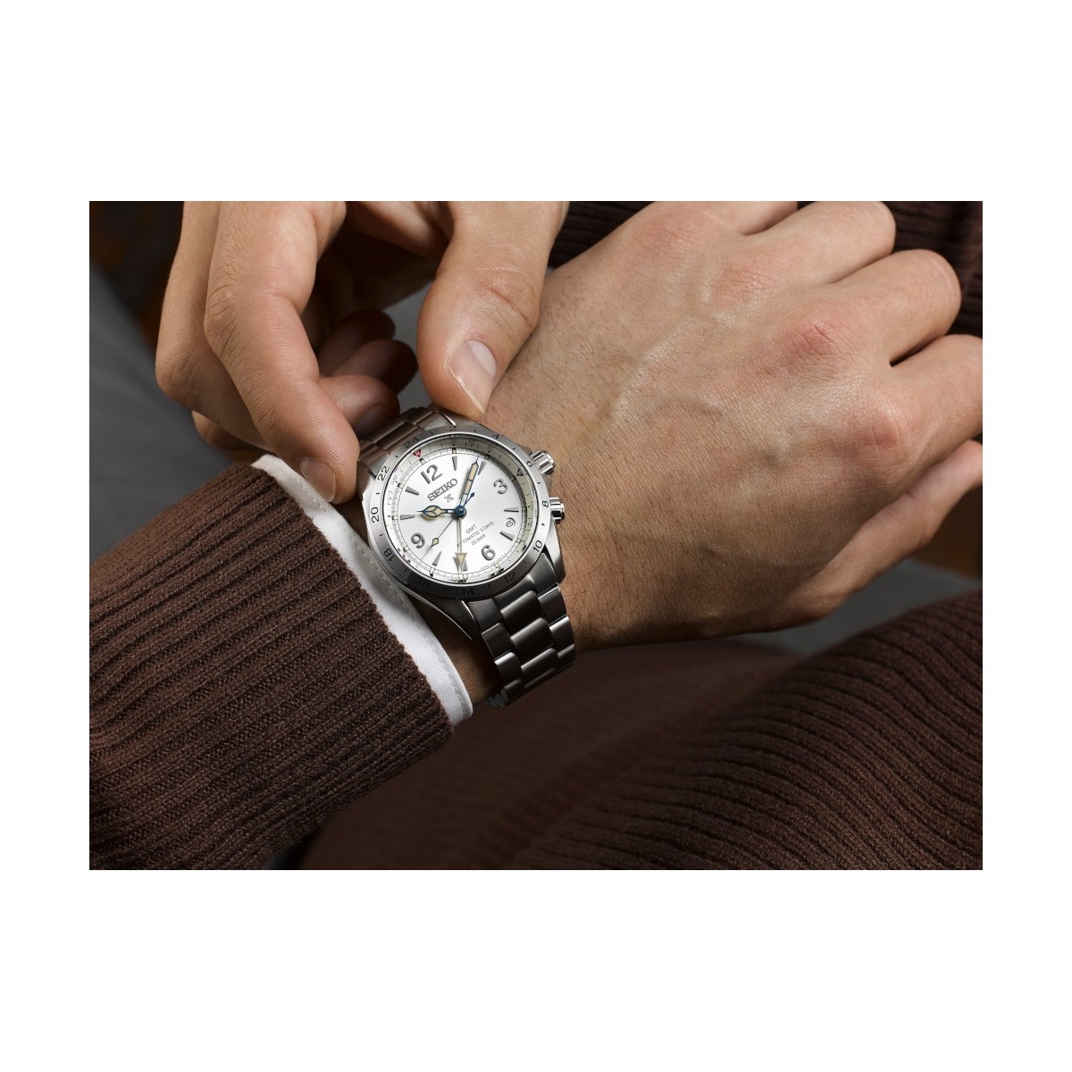 ZEGAREK SEIKO PROSPEX MECHANICAL GMT 110TH ANNIVERSARY LIMITED EDITION