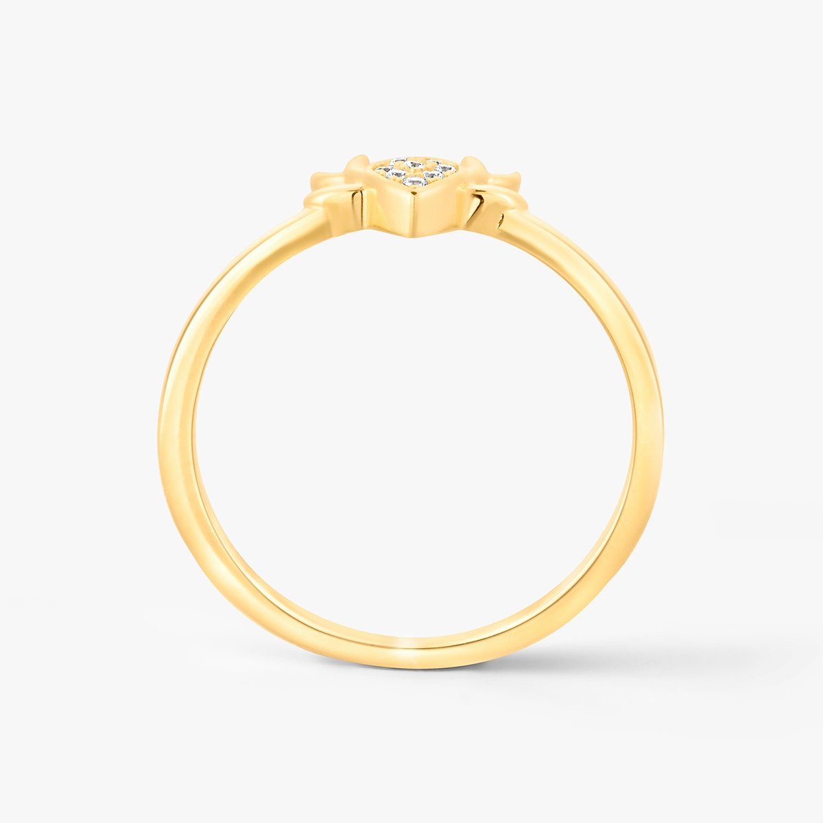 Pierścionek srebrny z motywem jelonka