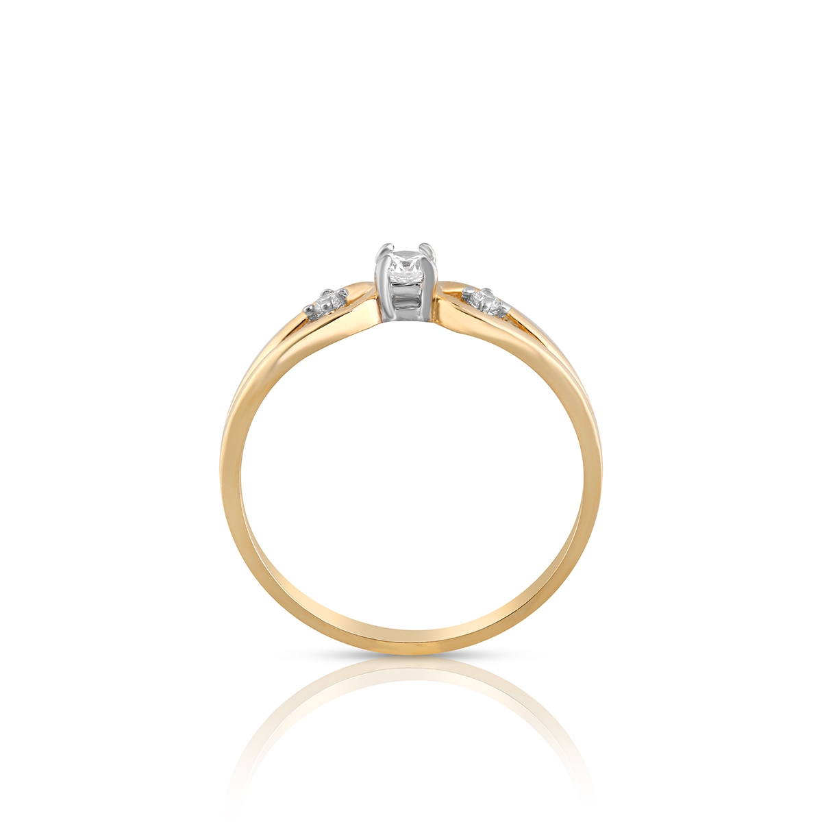 Pierścionek złoty W.KRUK