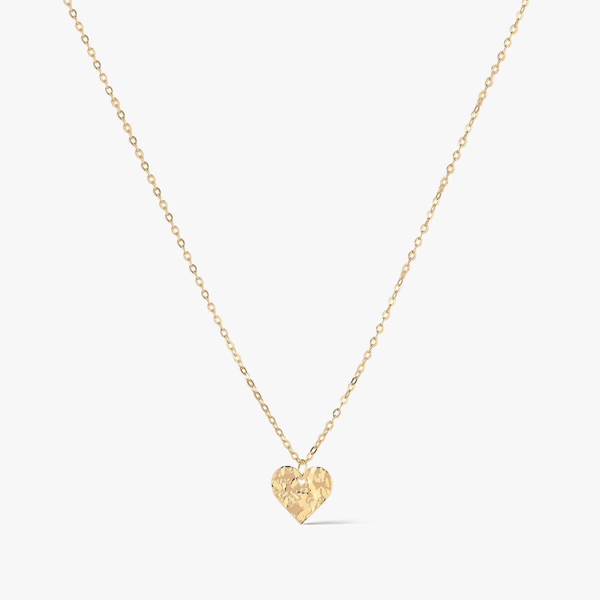 Naszyjnik złoty serce