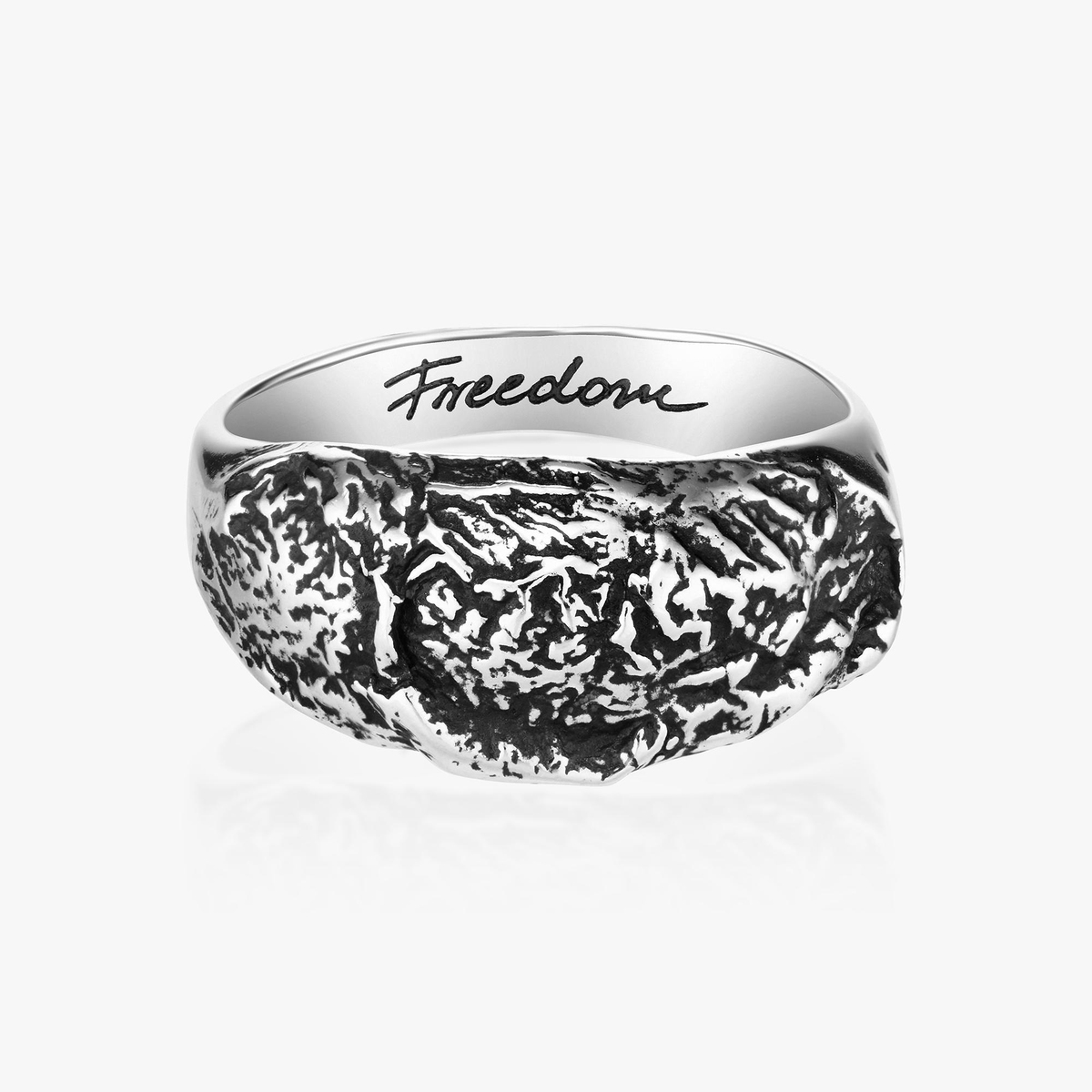 Pierścionek srebrny FREEDOM ELEMENTS